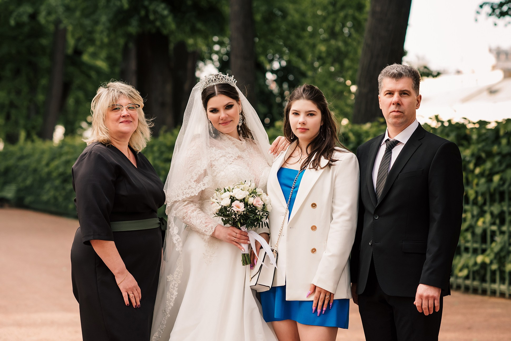 Алина и Илья. Свадебная классика. Семейный и Свадебный фотограф. Санкт-Петербург. Пушкин