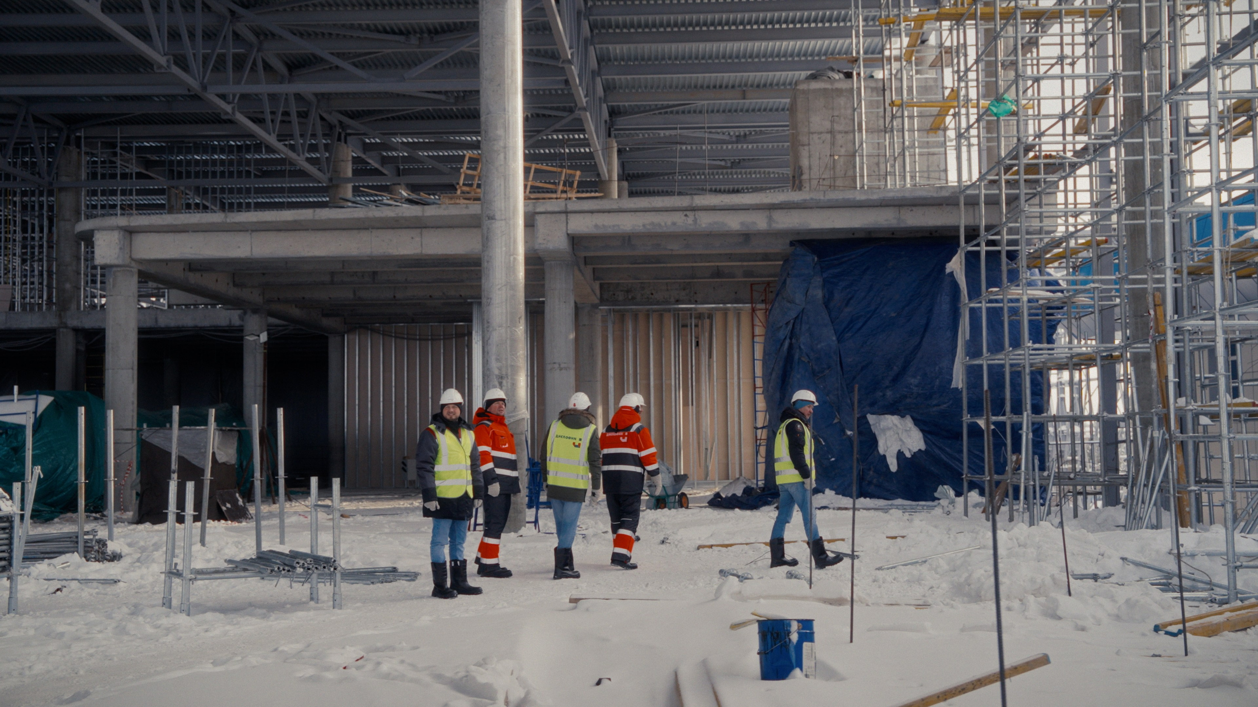 Строительство аэропорта в Благовещенске (promo). Цветокоррекция видео онлайн Иван Сержанов