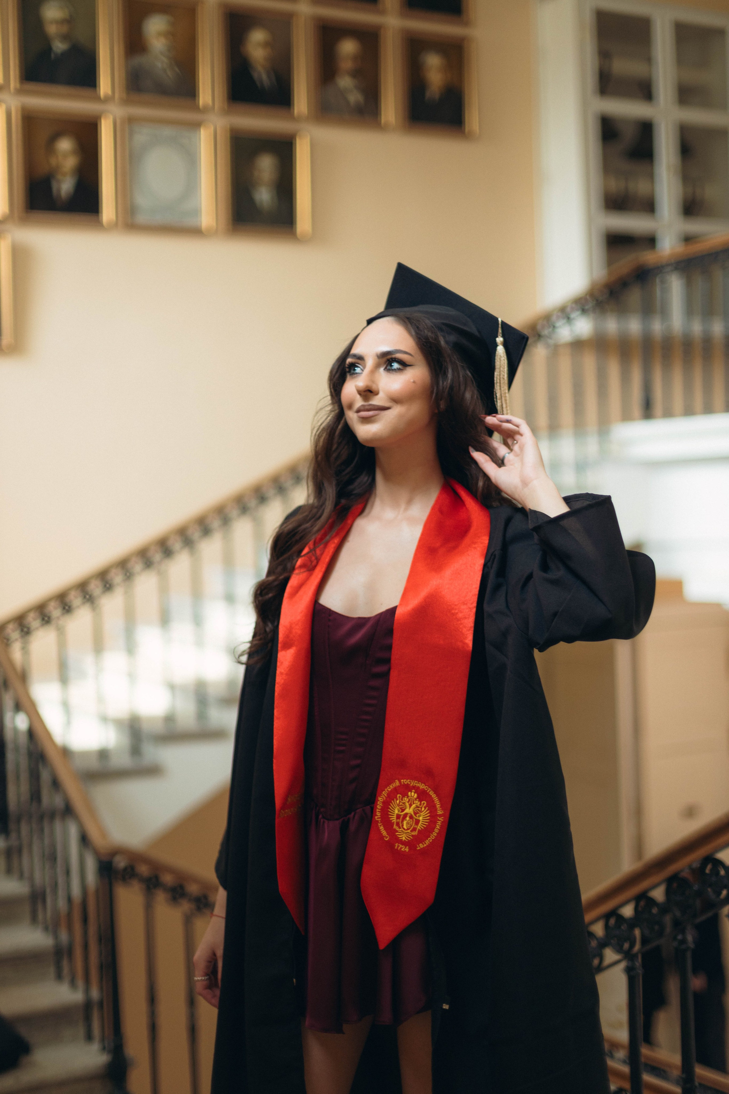 Съемка в университете. Фотограф в Санкт-Петербурге Полина