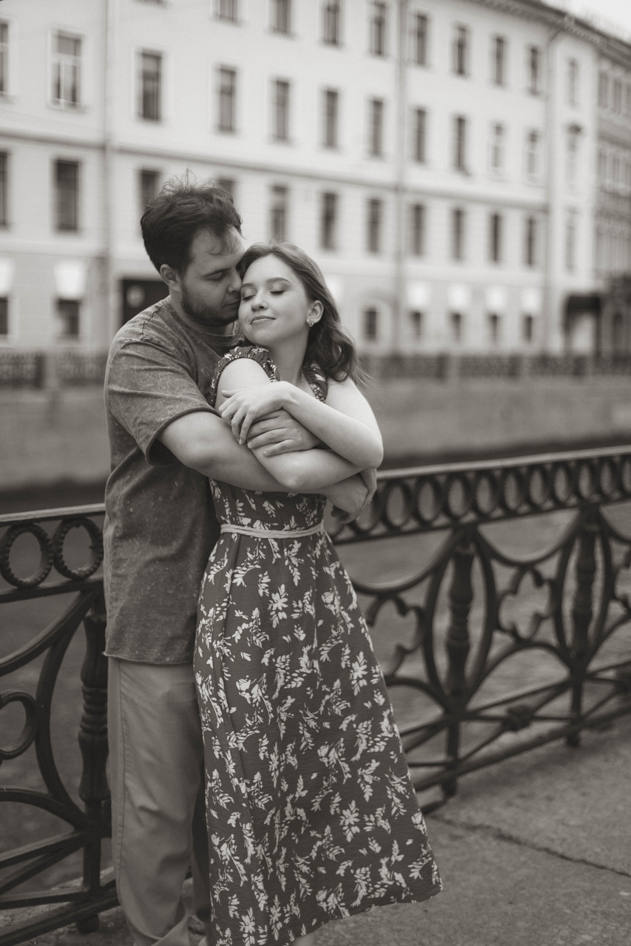 Love story Зимний мост. Фотограф в Санкт-Петербурге Полина