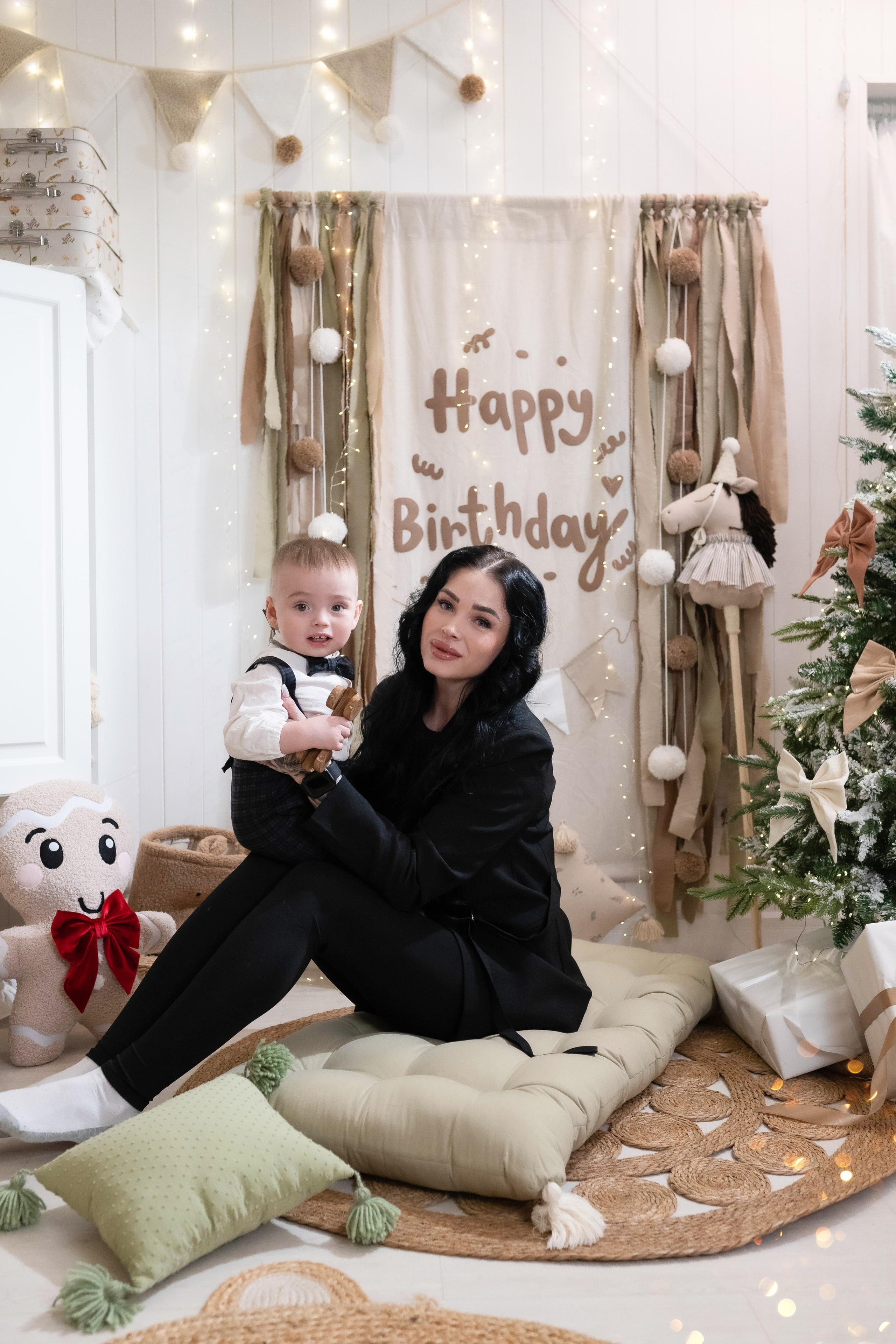 Мой Первый Годик. Роман. Семейный и детский фотограф в Красноярске Мила Черкасова