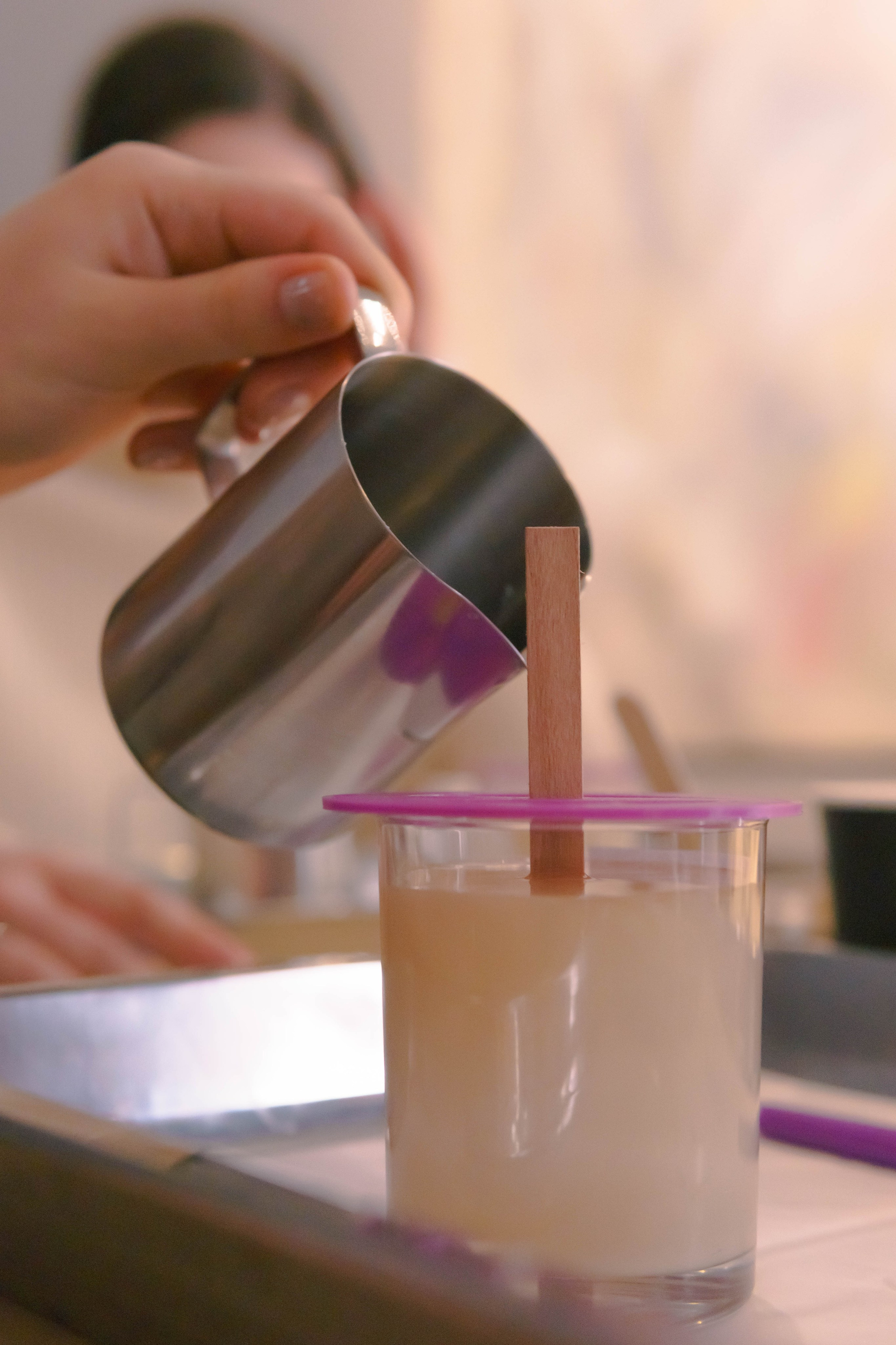 Новогодний мастер-класс по изготовлению свечей. Фотограф-анималист Ксения Воробьева, Москва