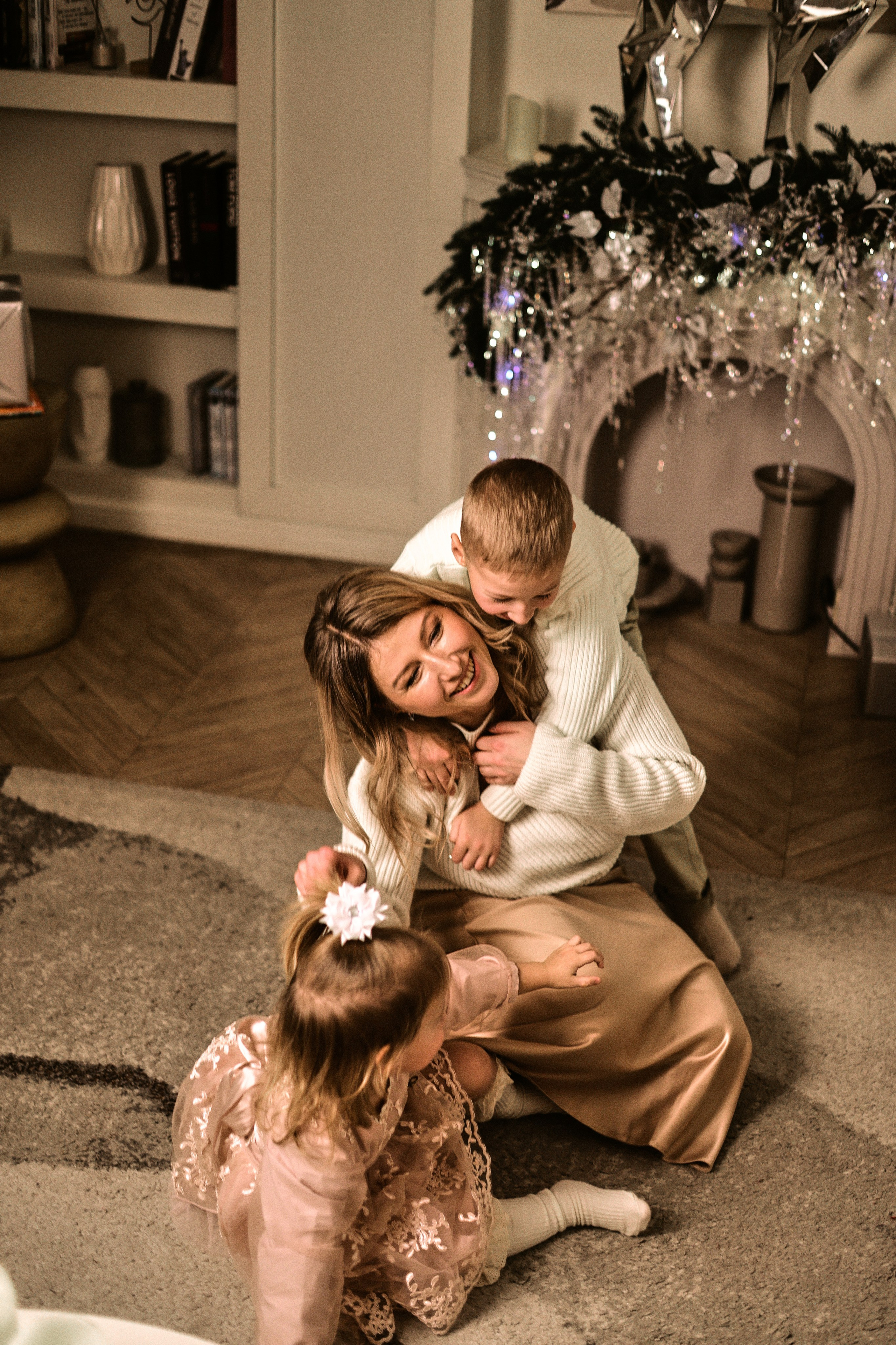 Елена и детки. Фотограф Москва