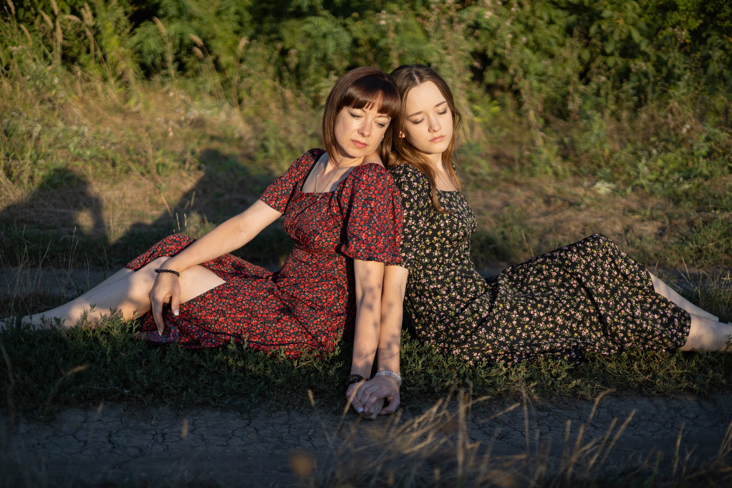 Виктория и Алина. Мама и дочка