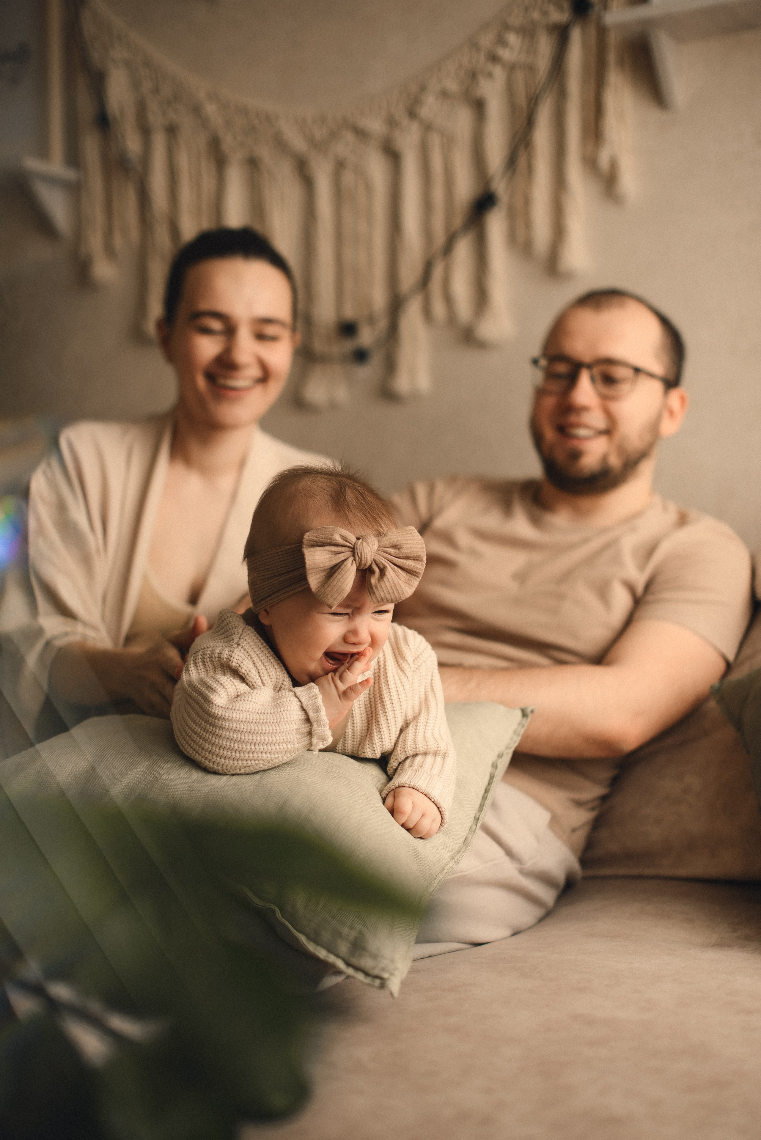 Первая фотосессия маленькой Яны. Семейный фотограф в г. Ставрополь, Сорокина Мария