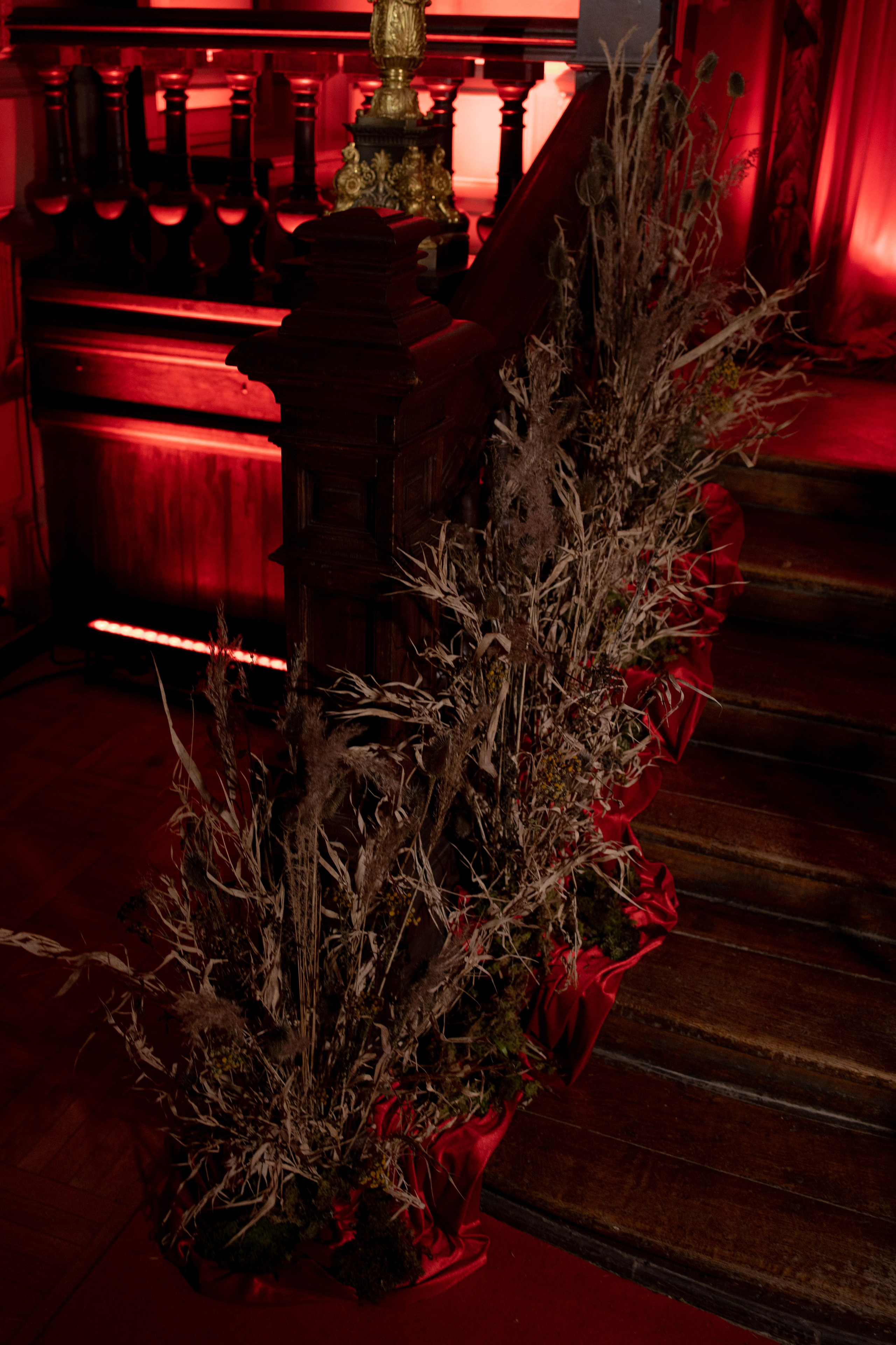 Новогодний корпоратив в фольклорном стиле. Особняк Лемана. Оформление свадеб, декор свадеб Вера Маркова, Москва