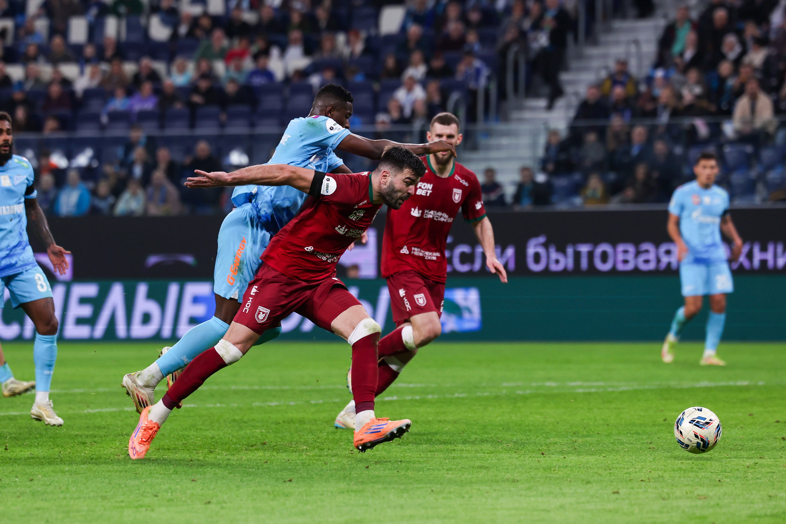 ФК «Зенит» — ФК «Рубин» 30.11.2025. Спортивный и репортажный фотограф Антон Тереханов