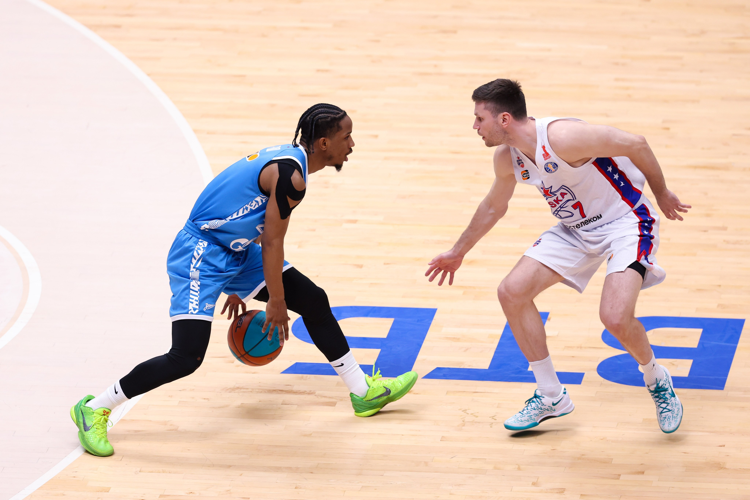 БК «Зенит» — ПБК «ЦСКА» финал ЕЛ ВТБ 5 игра 06.06.2025. Спортивный и репортажный фотограф Антон Тереханов