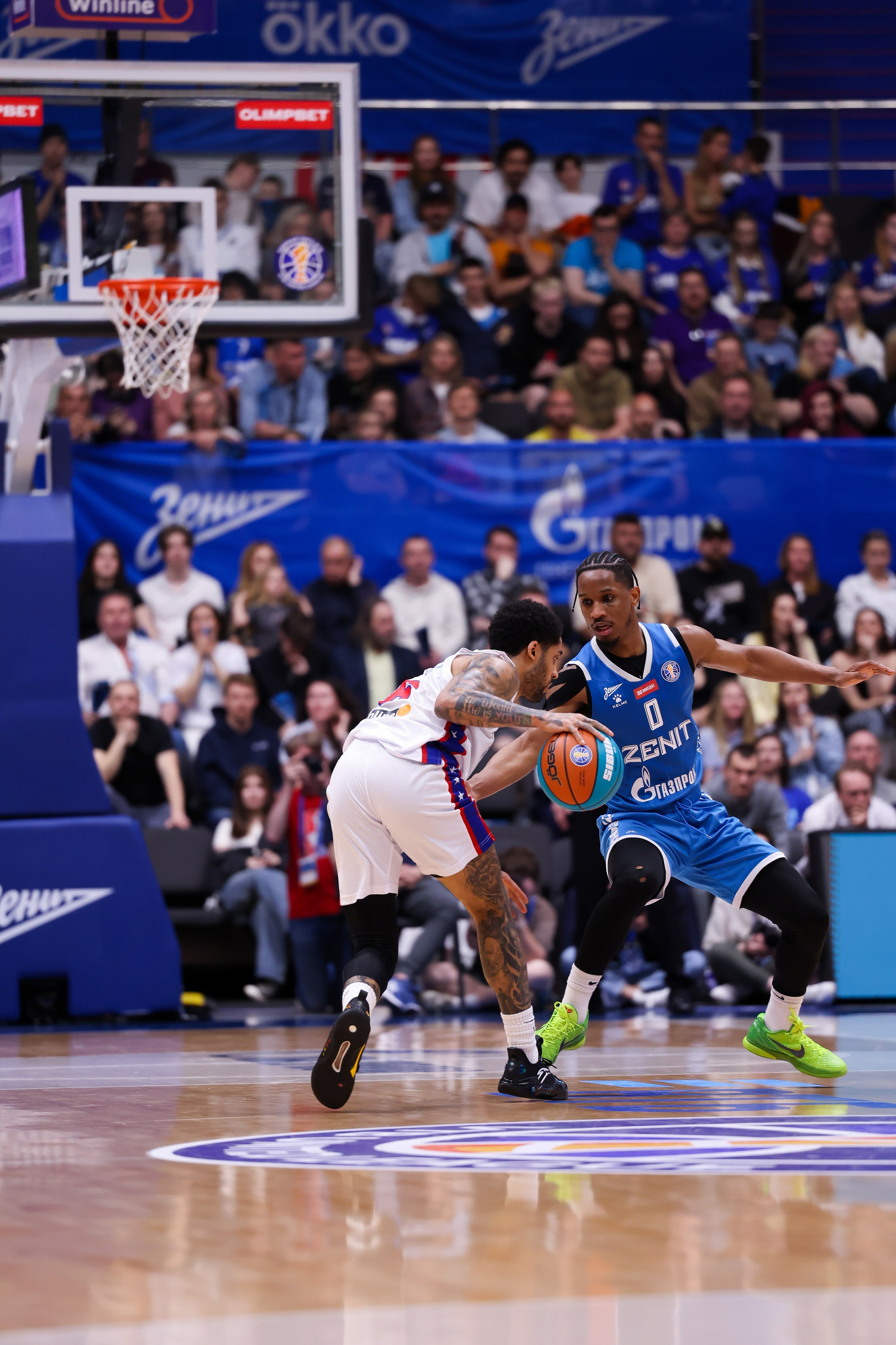 БК «Зенит» — ПБК «ЦСКА» финал ЕЛ ВТБ 5 игра 06.06.2025. Спортивный и репортажный фотограф Антон Тереханов