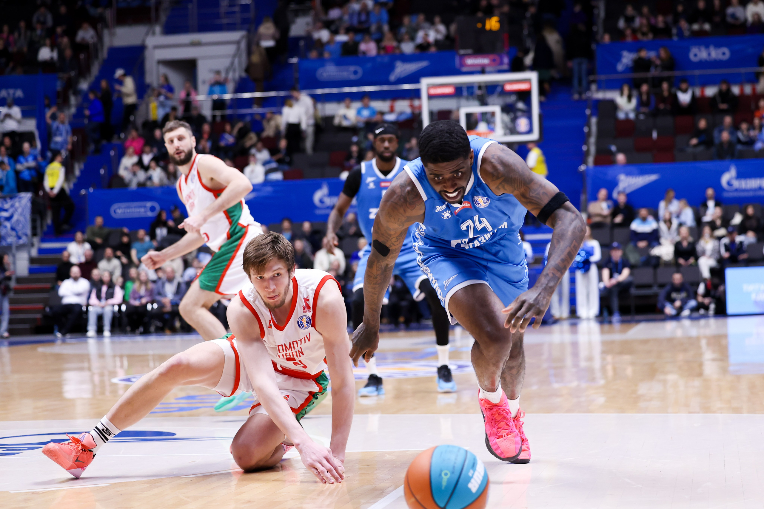 БК Зенит — БК Локомотив-Кубань 07.05.2025. Спортивный и репортажный фотограф Антон Тереханов