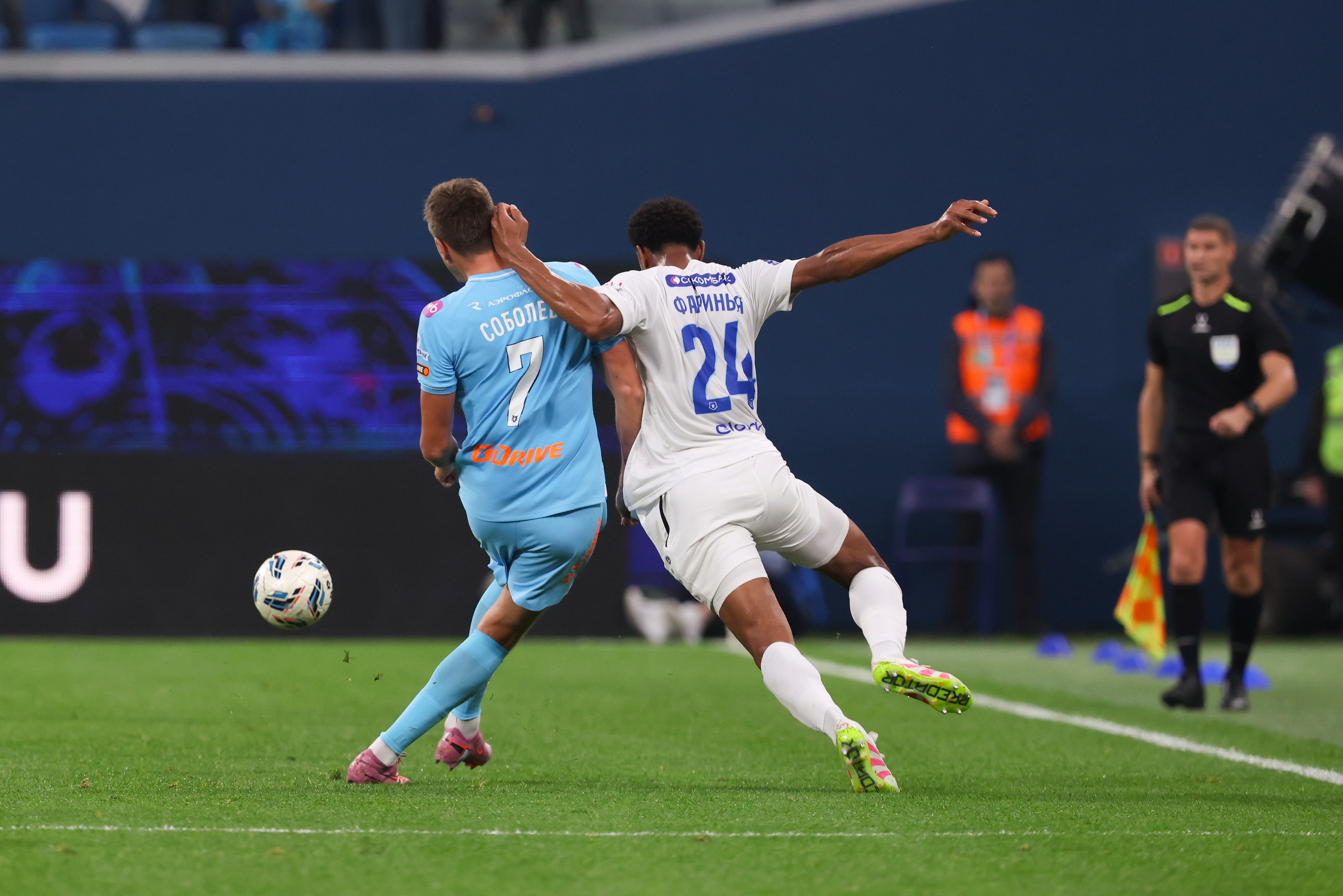 ФК «Зенит» — ФК «Пари НН» 30.08.2025. Спортивный и репортажный фотограф Антон Тереханов