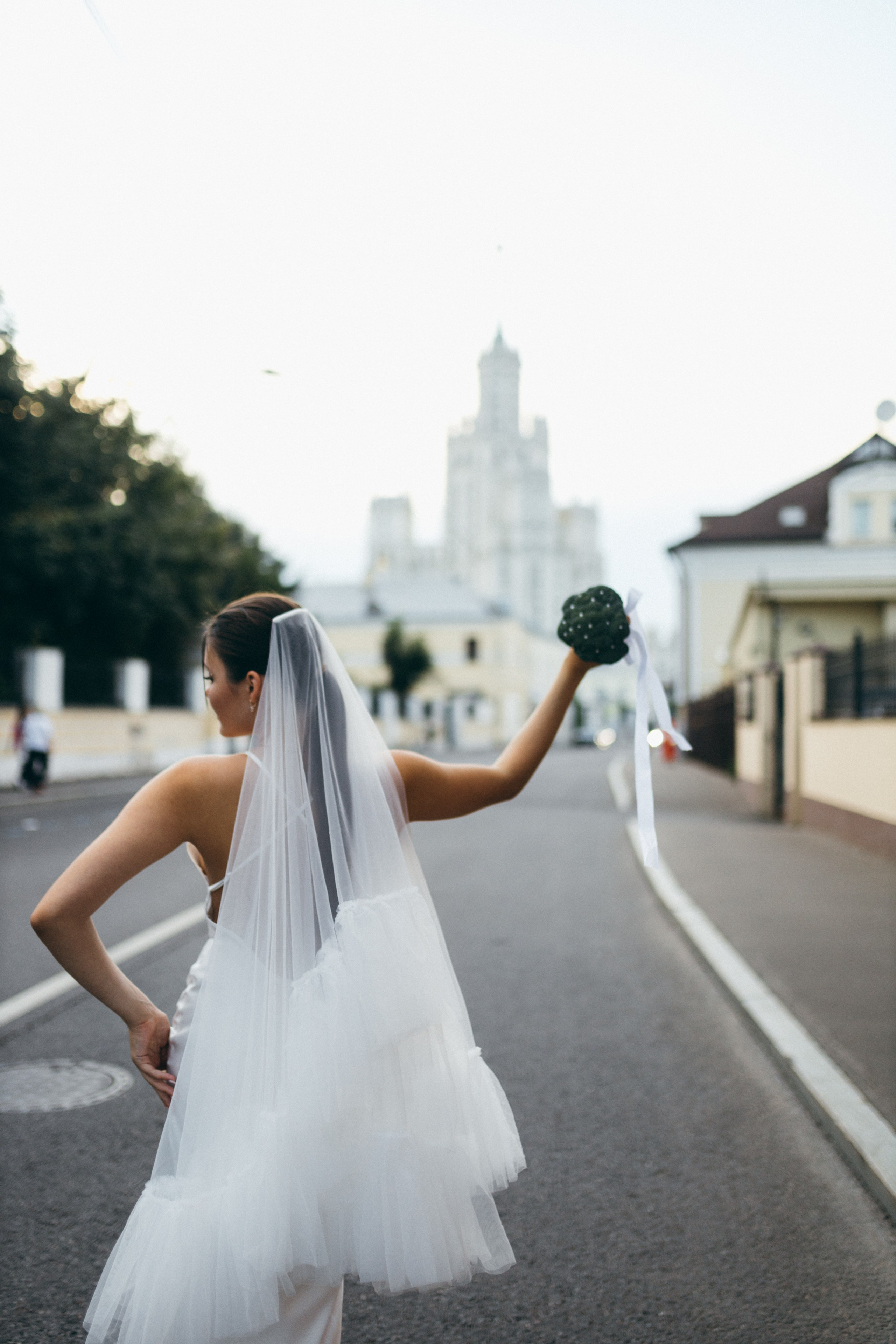«Невеста в большом городе». Фотограф Анастасия Бачурина Москва/ Спб