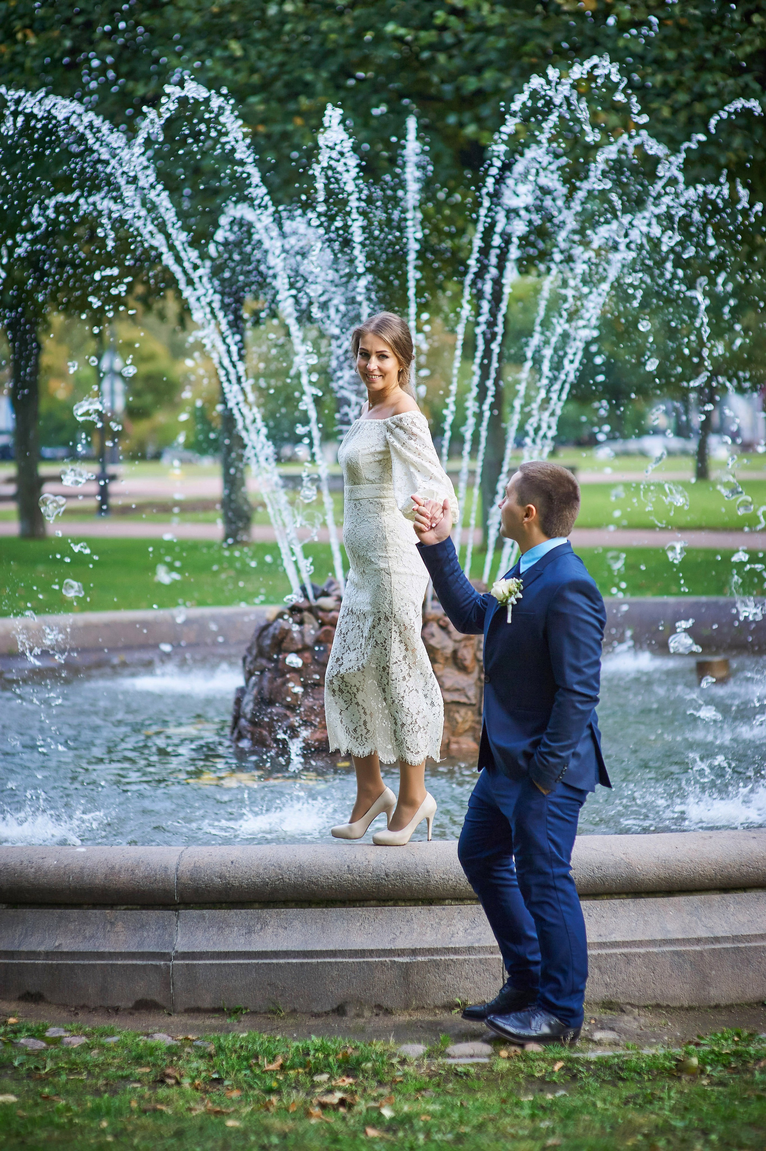 Свадебная фотосессия в студии. Портретный, семейный и свадебный фотограф в Санкт-Петербурге и в Пушкине Ширяев Денис