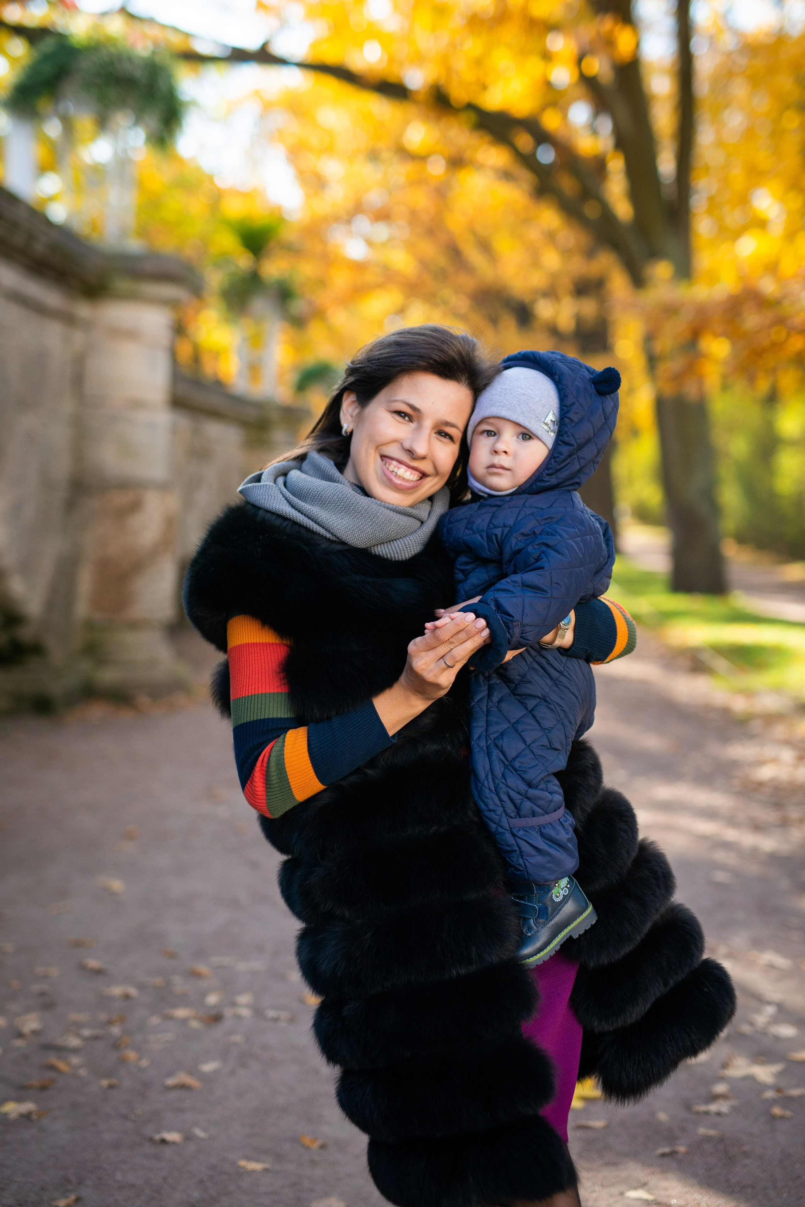 Егор, Валерия и Андрей осенняя прогулка. Портретный, семейный и свадебный фотограф в Санкт-Петербурге и в Пушкине Ширяев Денис