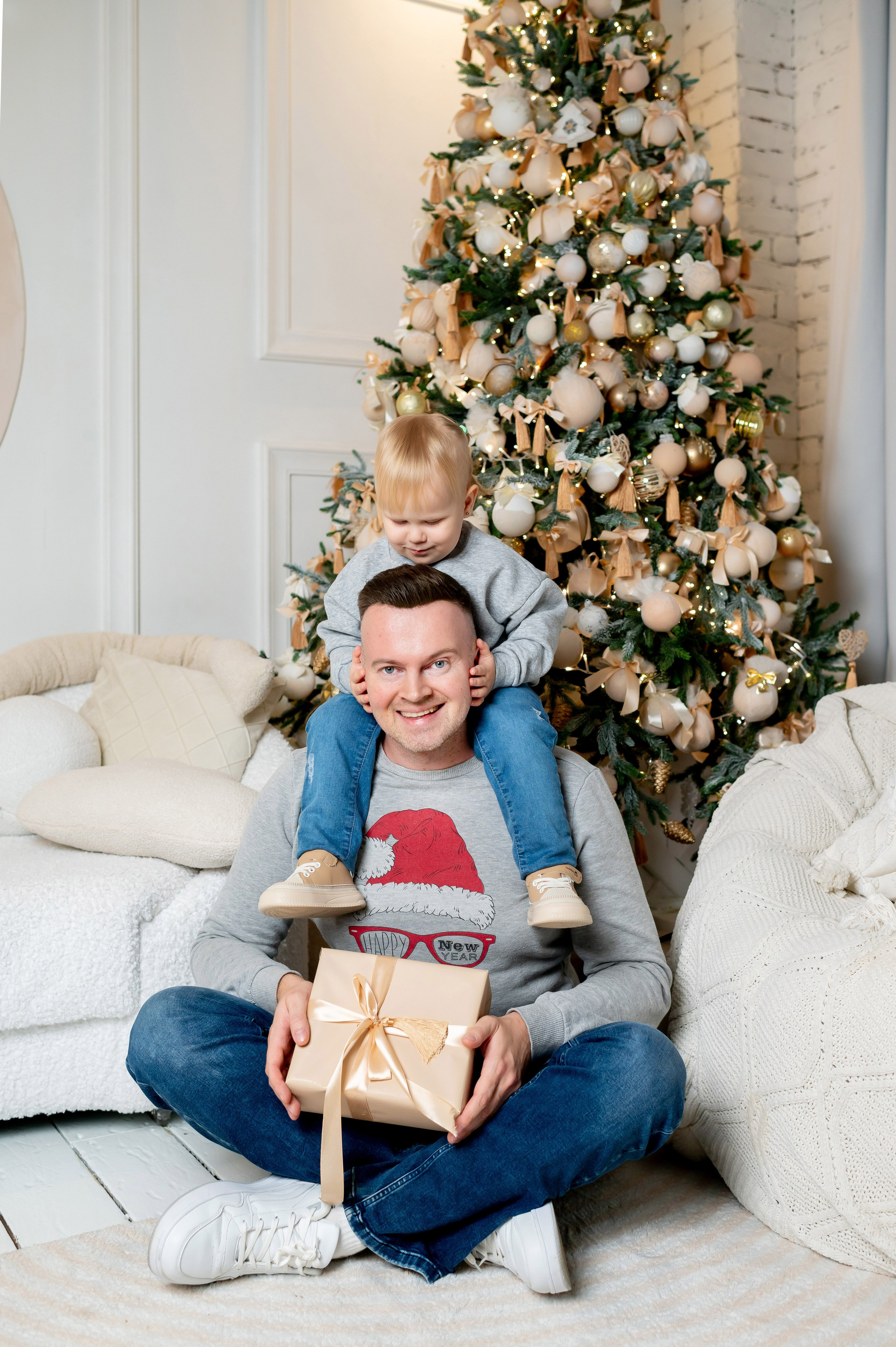 Новогодняя фотосессия для Ники. Портретный, семейный и свадебный фотограф в Санкт-Петербурге и в Пушкине Ширяев Денис