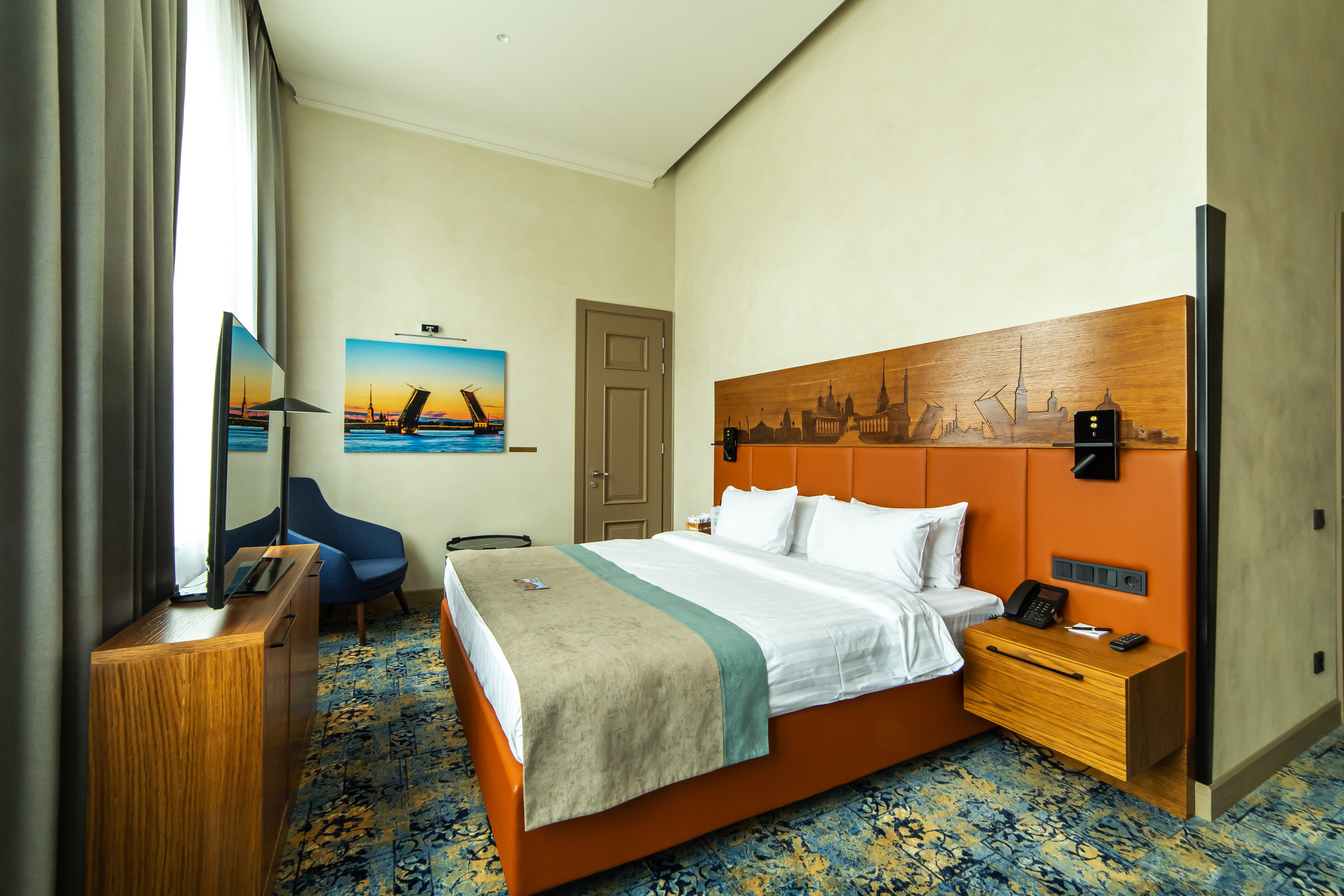 Отель Most (г. Курган). Рекламный фотограф для вашего бизнеса. Съемка интерьеров, меню отелей, кафе и ресторанов