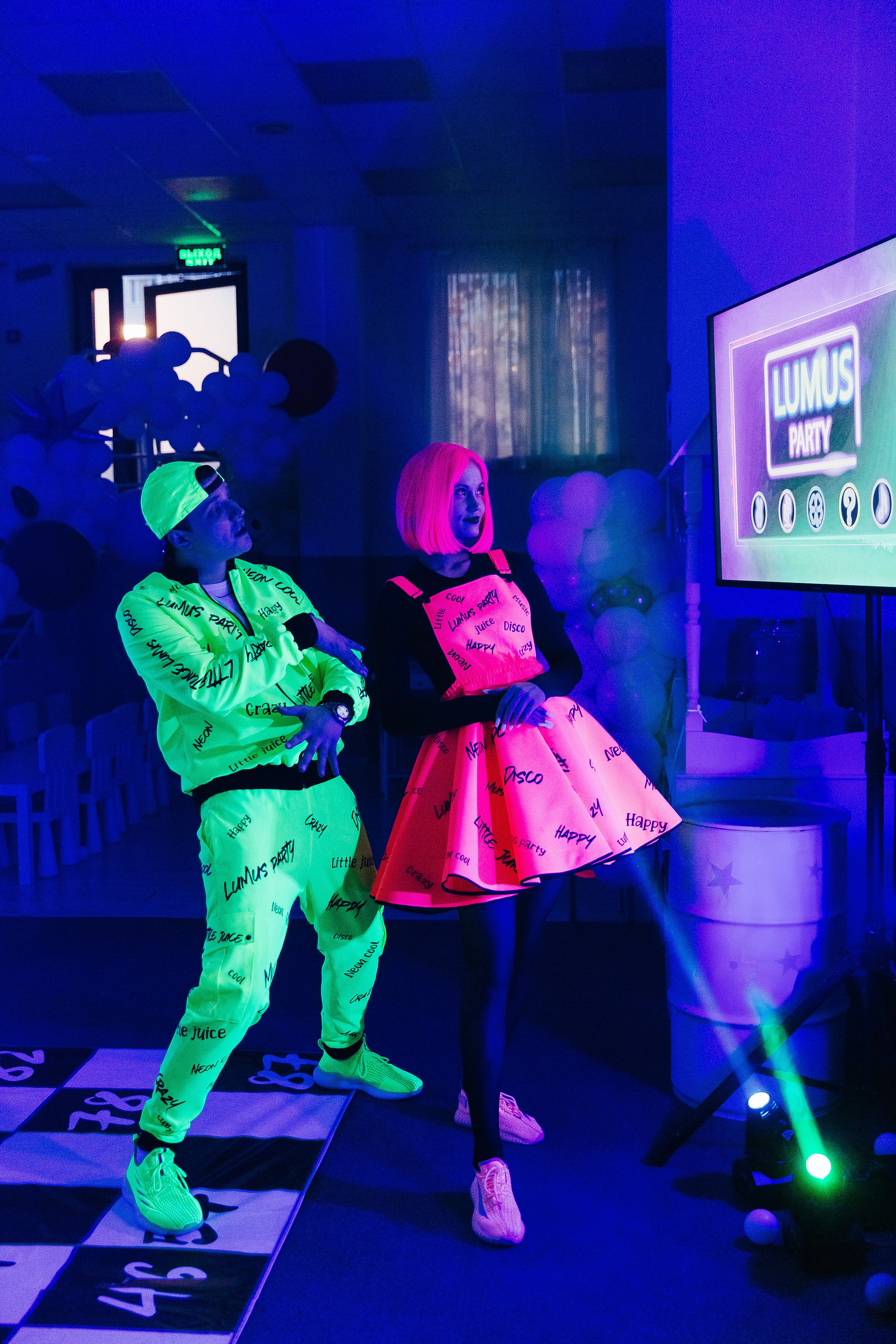 Неоновая вечеринка. Фотограф в Красноярске Любовь Малеева