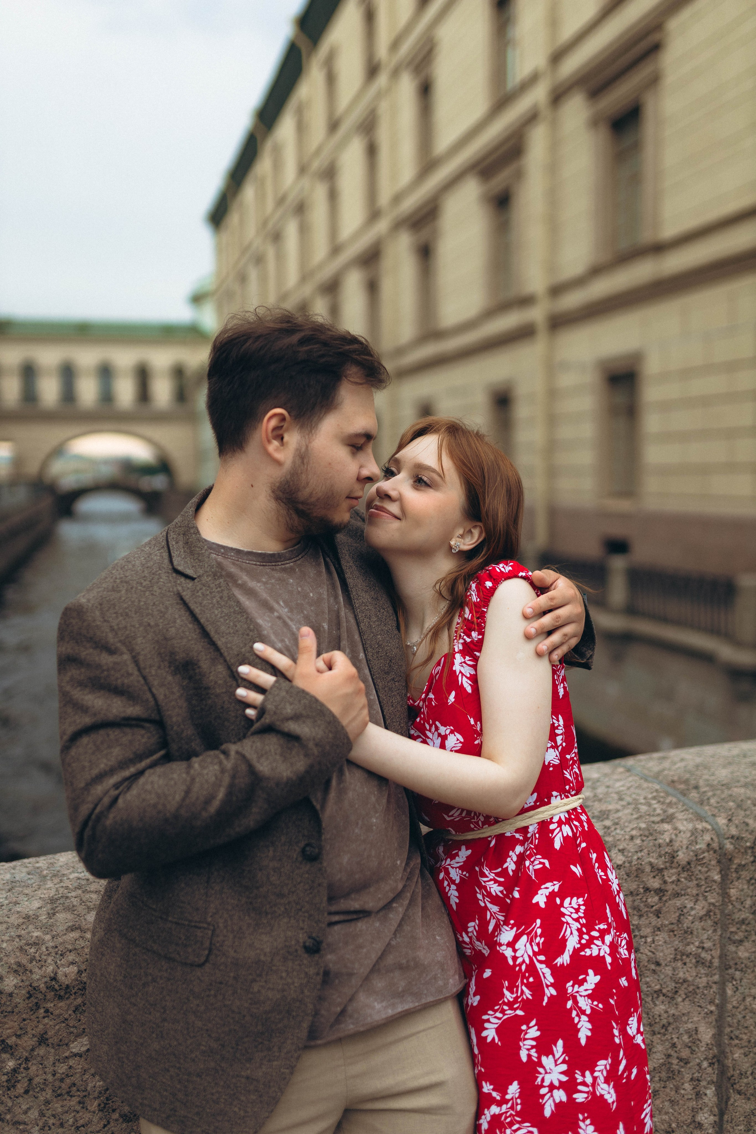 Love story Зимний мост. Фотограф в Санкт-Петербурге Полина