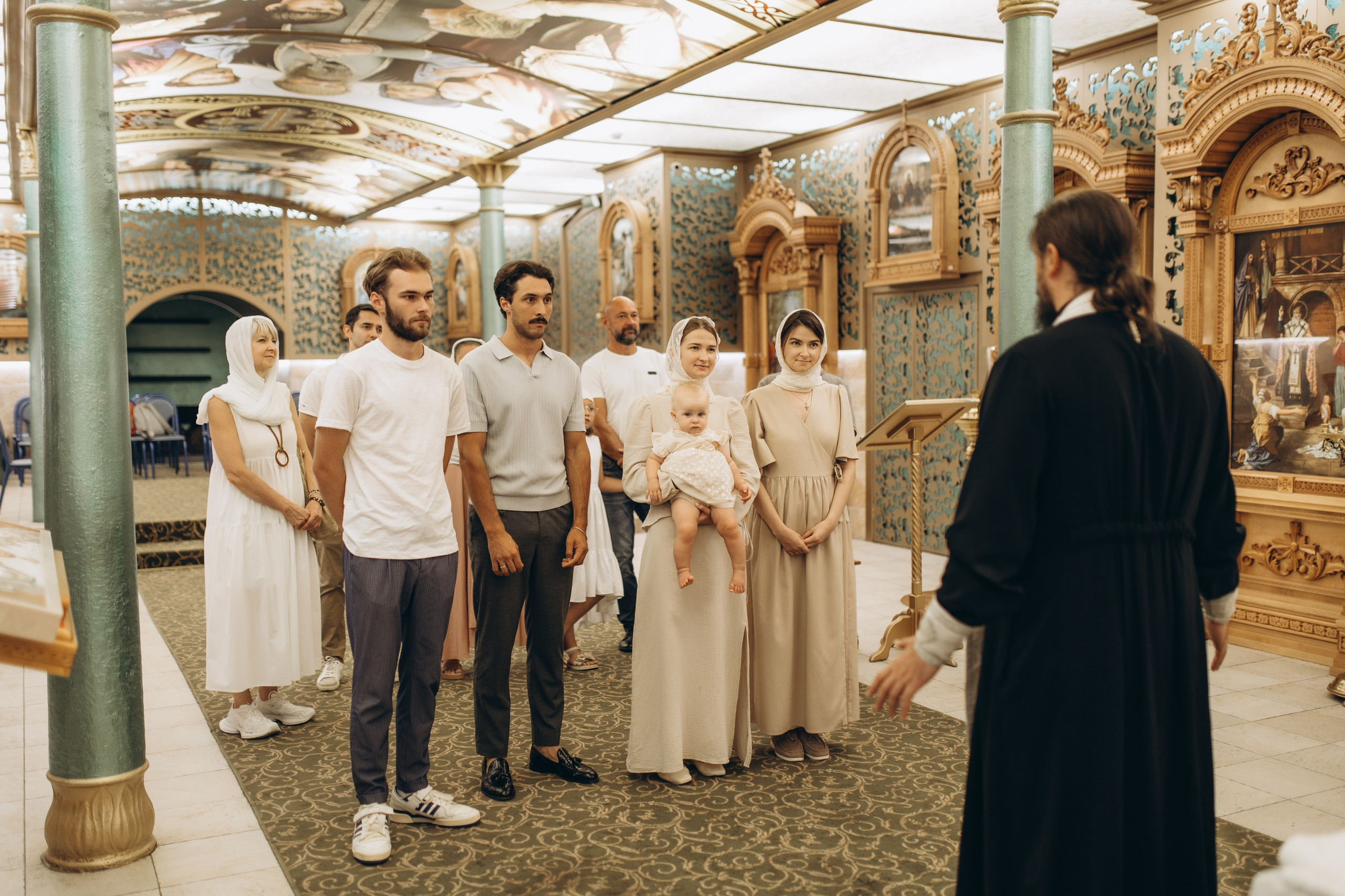 Крещение Марии и Валерии. Семейный фотограф в Краснодаре Виктория Кокоулина