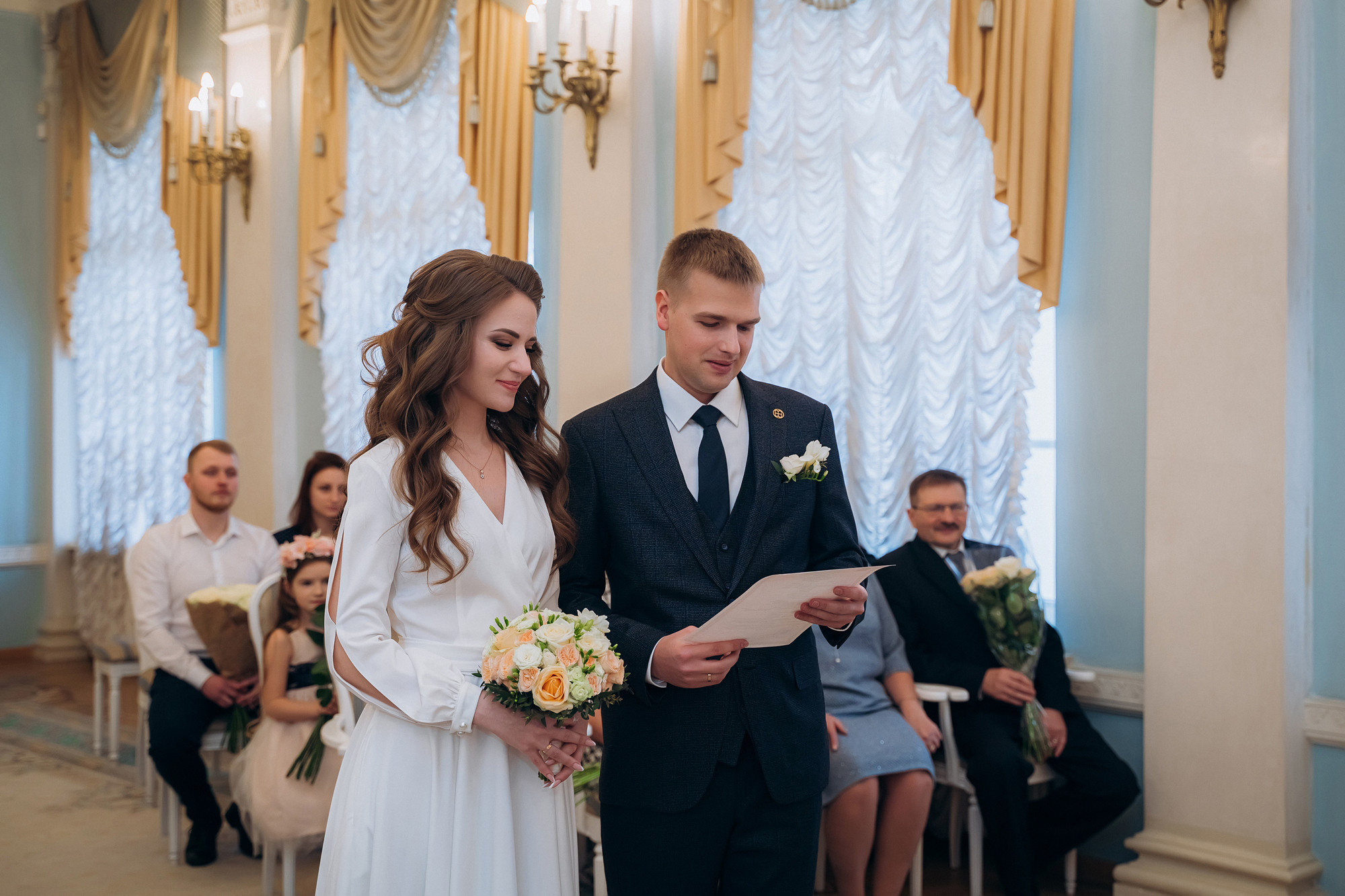 Сергей и Екатерина — Роспись. Фотограф беременных в СПб — Елена Александрова