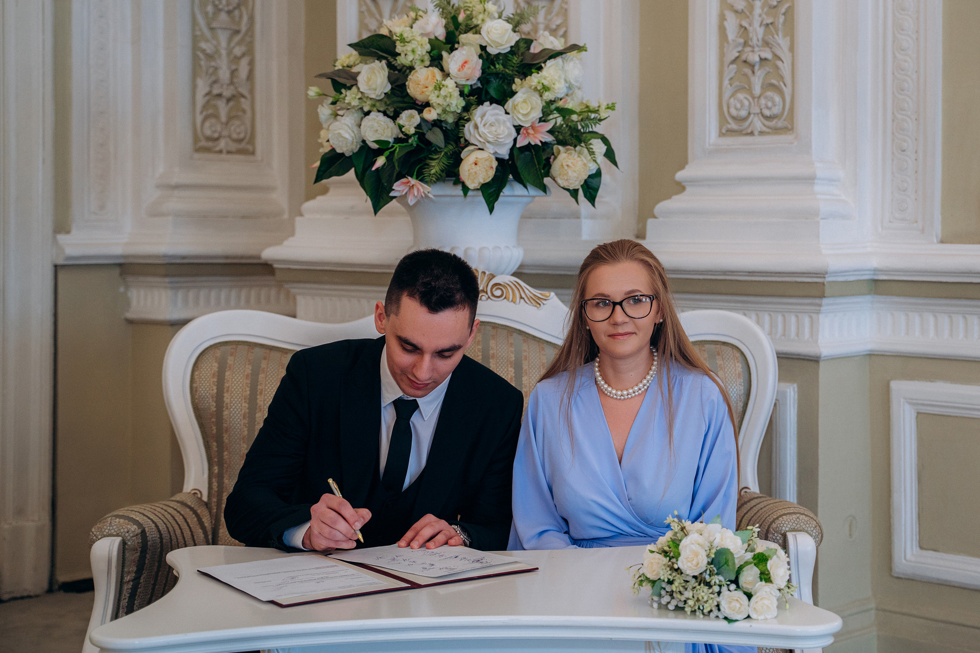 Александр и Любовь — Роспись. Фотограф беременных в СПб — Елена Александрова