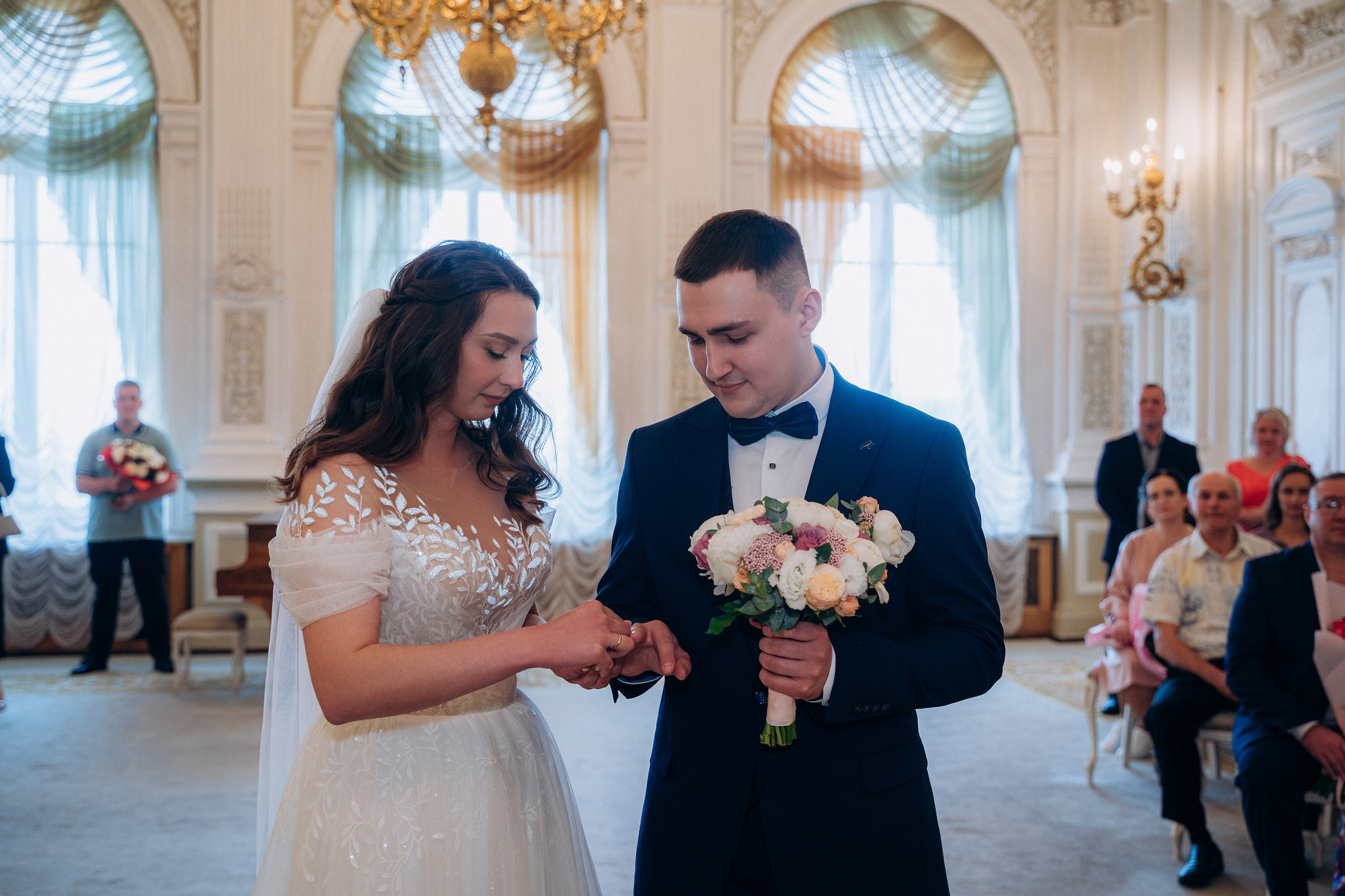 Александр и Любовь — Роспись. Фотограф беременных в СПб — Елена Александрова