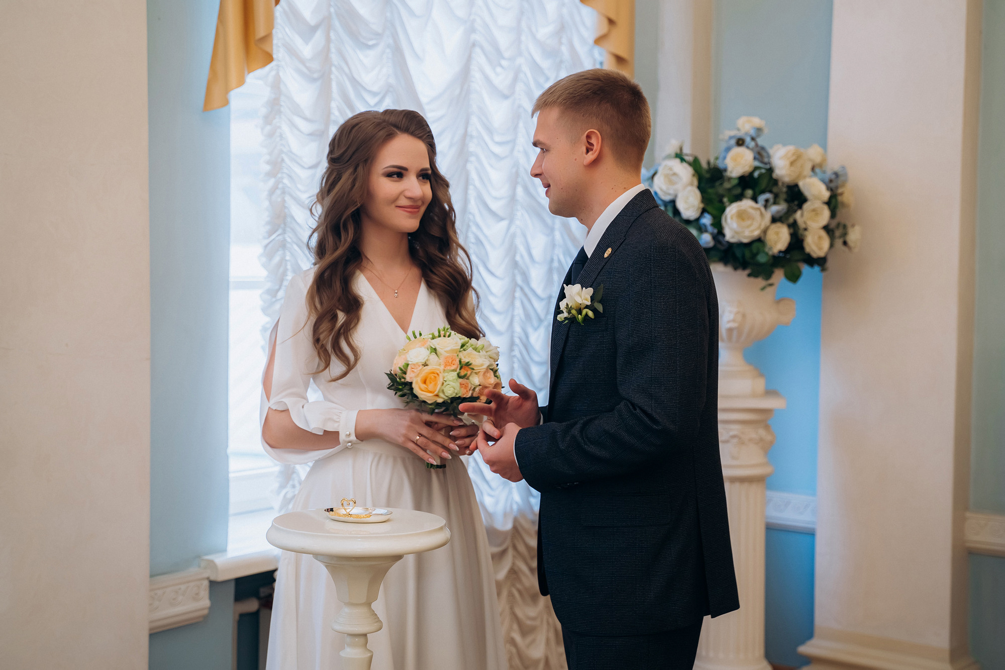 Сергей и Екатерина — Роспись. Фотограф беременных в СПб — Елена Александрова