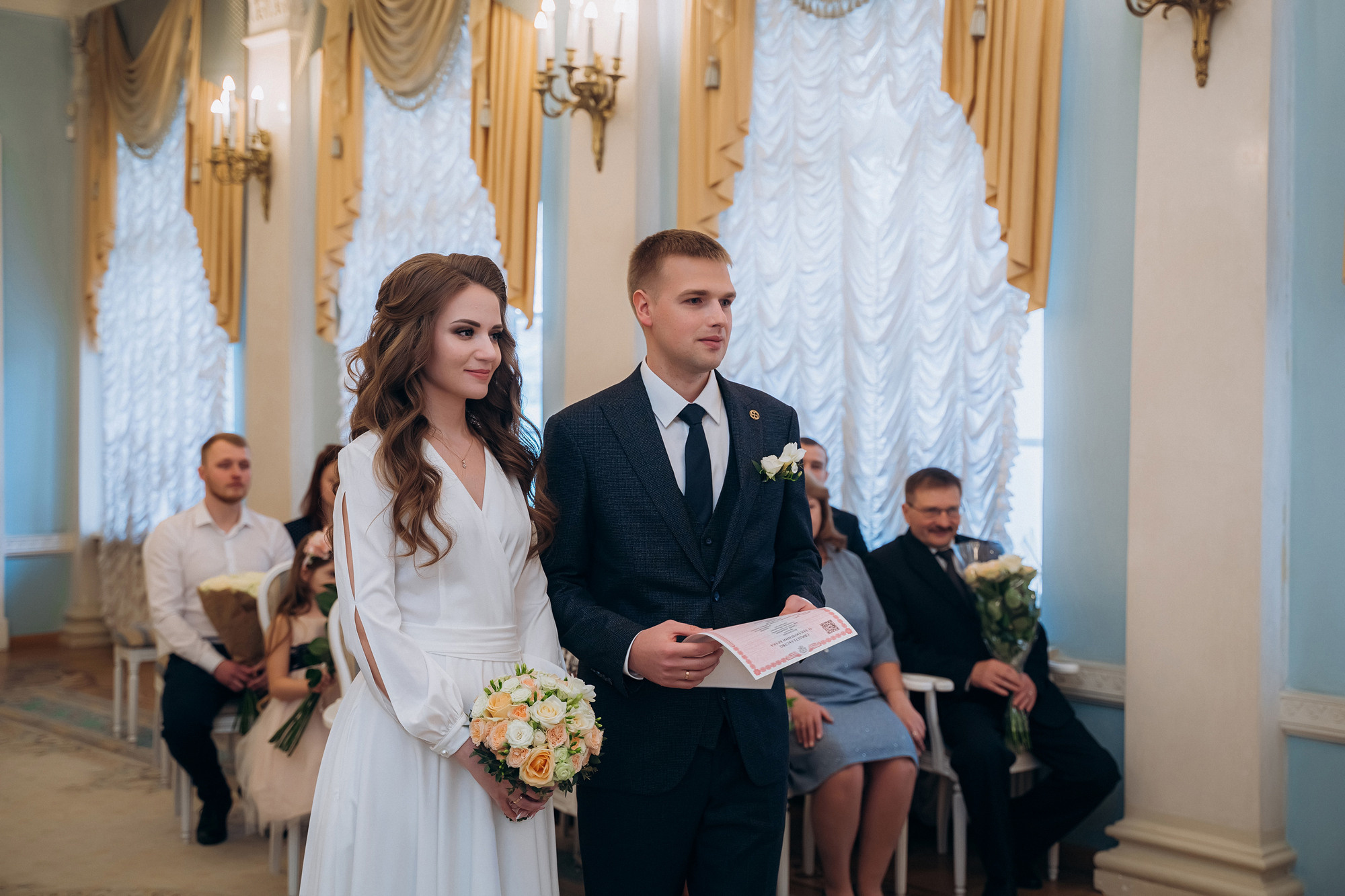 Сергей и Екатерина — Роспись. Фотограф беременных в СПб — Елена Александрова