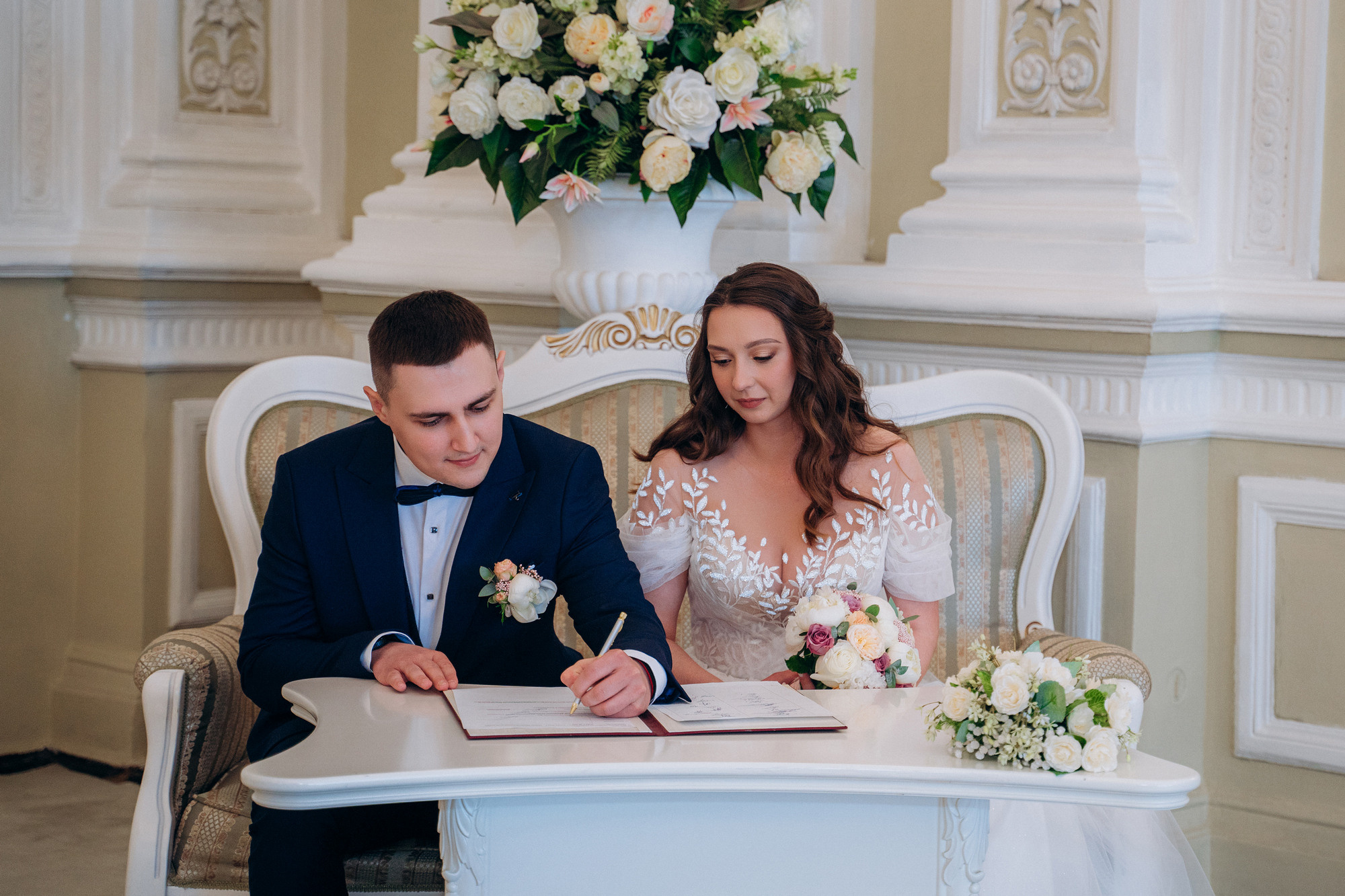 Александр и Любовь — Роспись. Фотограф беременных в СПб — Елена Александрова