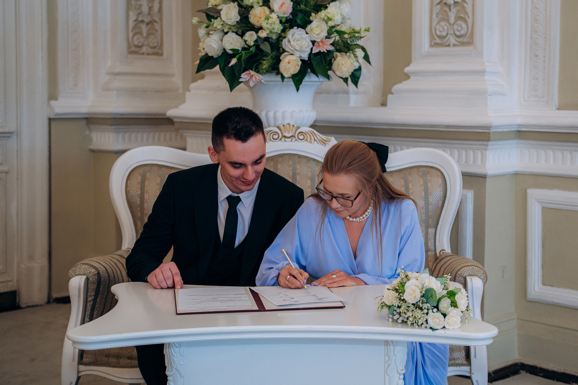 Александр и Любовь — Роспись. Фотограф беременных в СПб — Елена Александрова