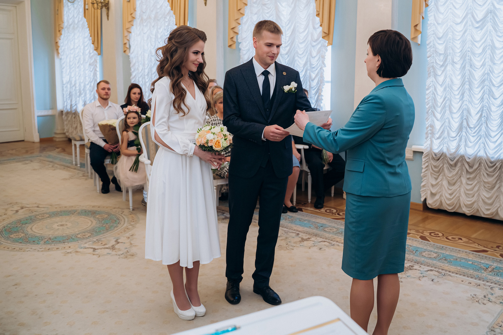 Сергей и Екатерина — Роспись. Фотограф беременных в СПб — Елена Александрова