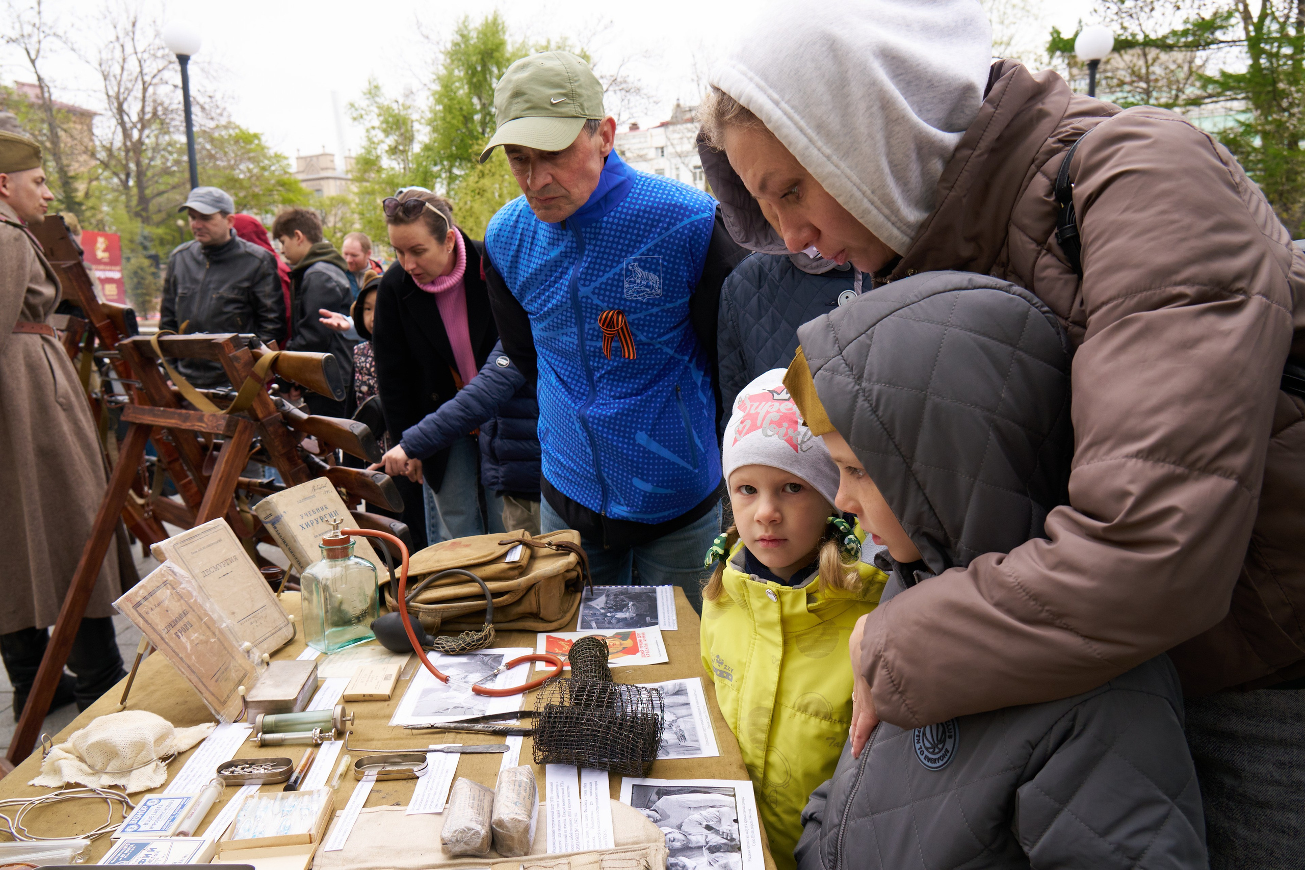 Реконструкция, посвящённая 9 мая. Профессиональный репортажный фотограф Инесса Иминова