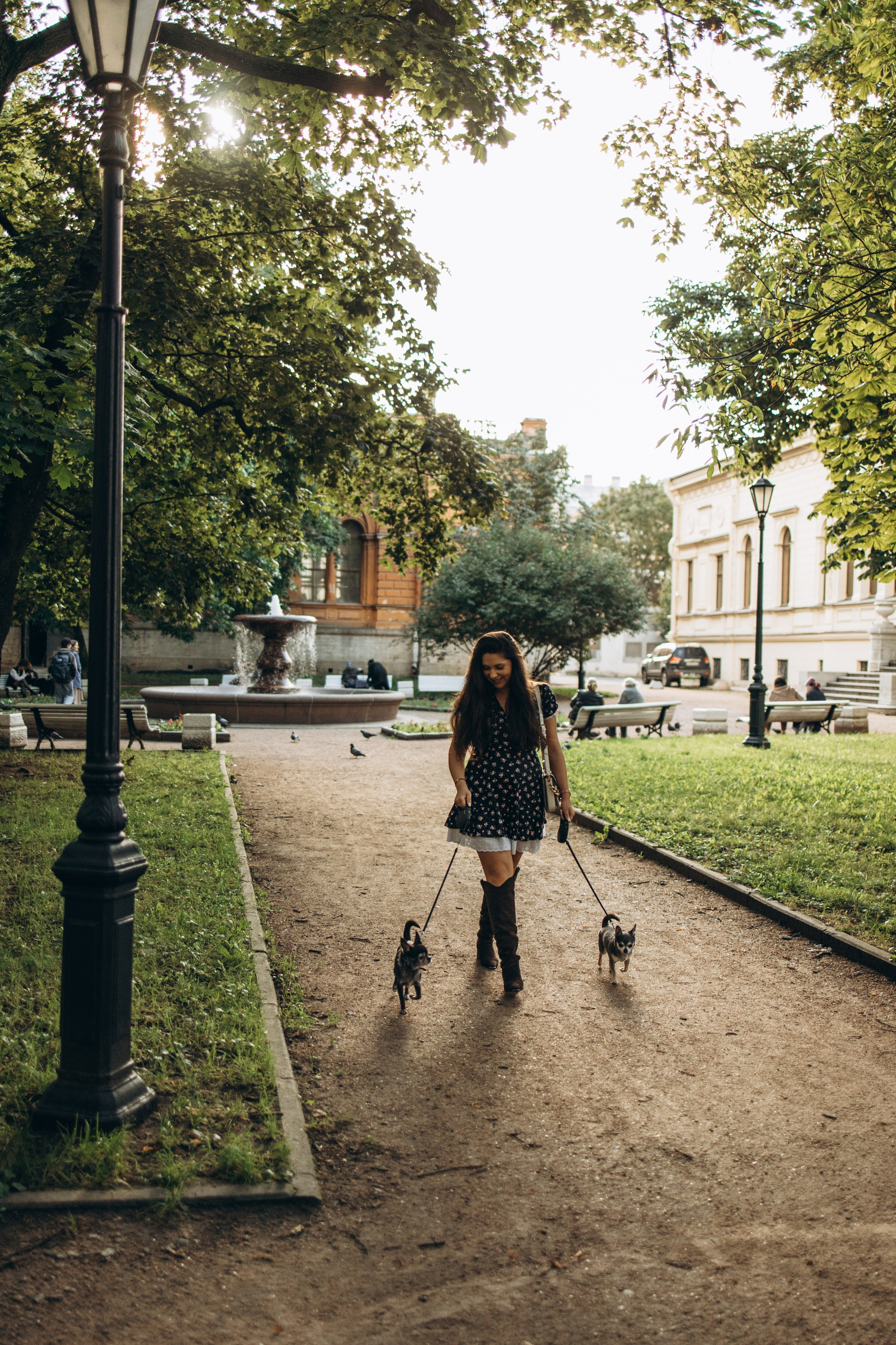 Даша и ее мальчики. Фотограф — Анималист | Санкт-Петербург