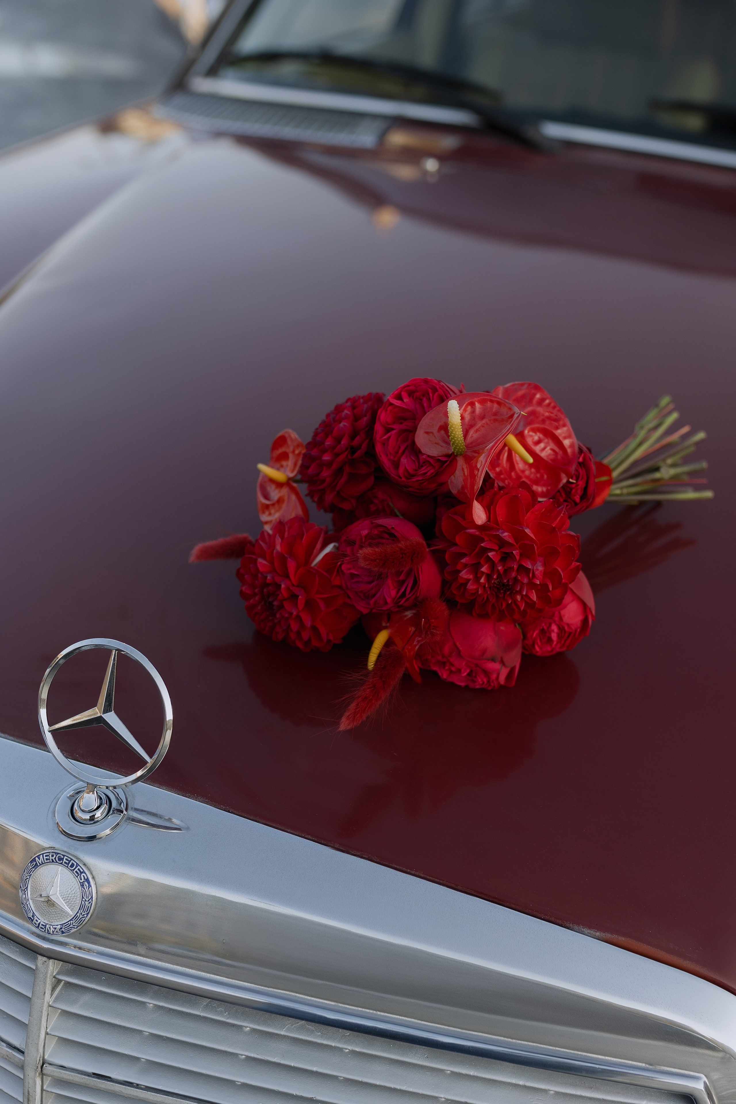 Ретро в алом. Свадебный фотограф