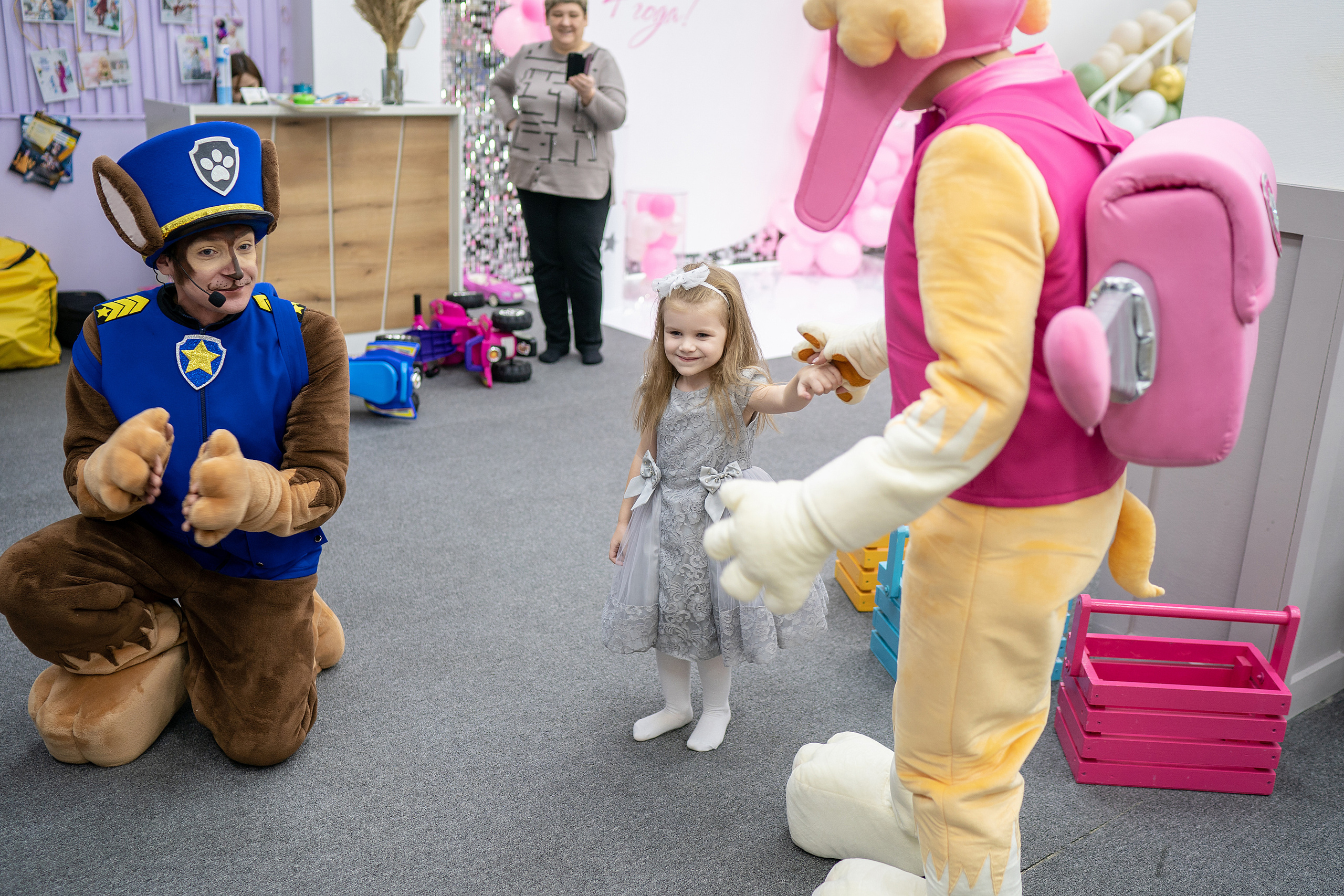 Детский день Рождения Красноярск Аниматоры Щенячий патруль. Фотограф на Крещение и Венчание в Красноярске Рамазанова Юлия