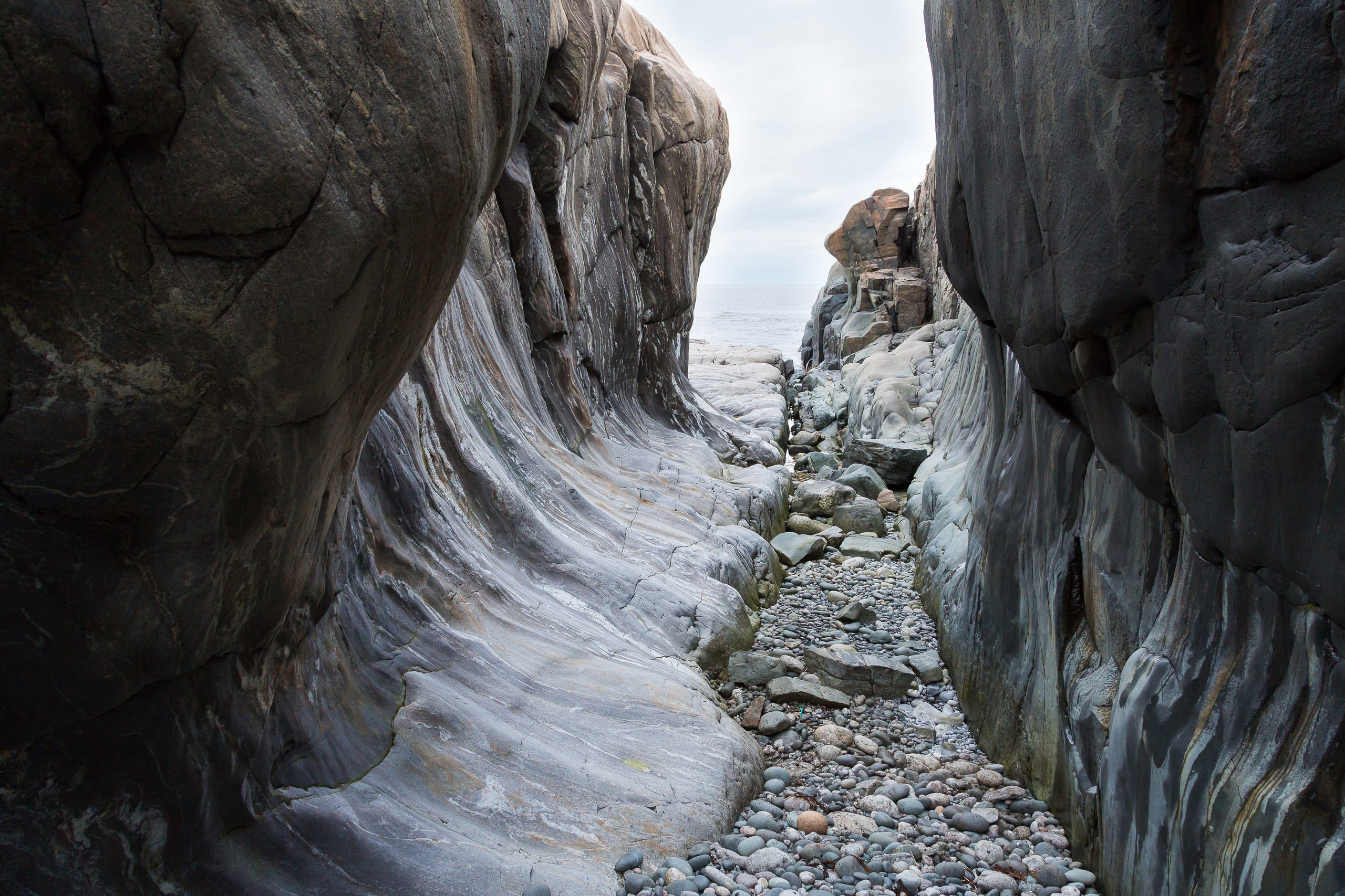 Фиорд Долгая щель. Пейзажи Крайнего Севера. Баренцево море, Рыбачий, Средний, Немецкий