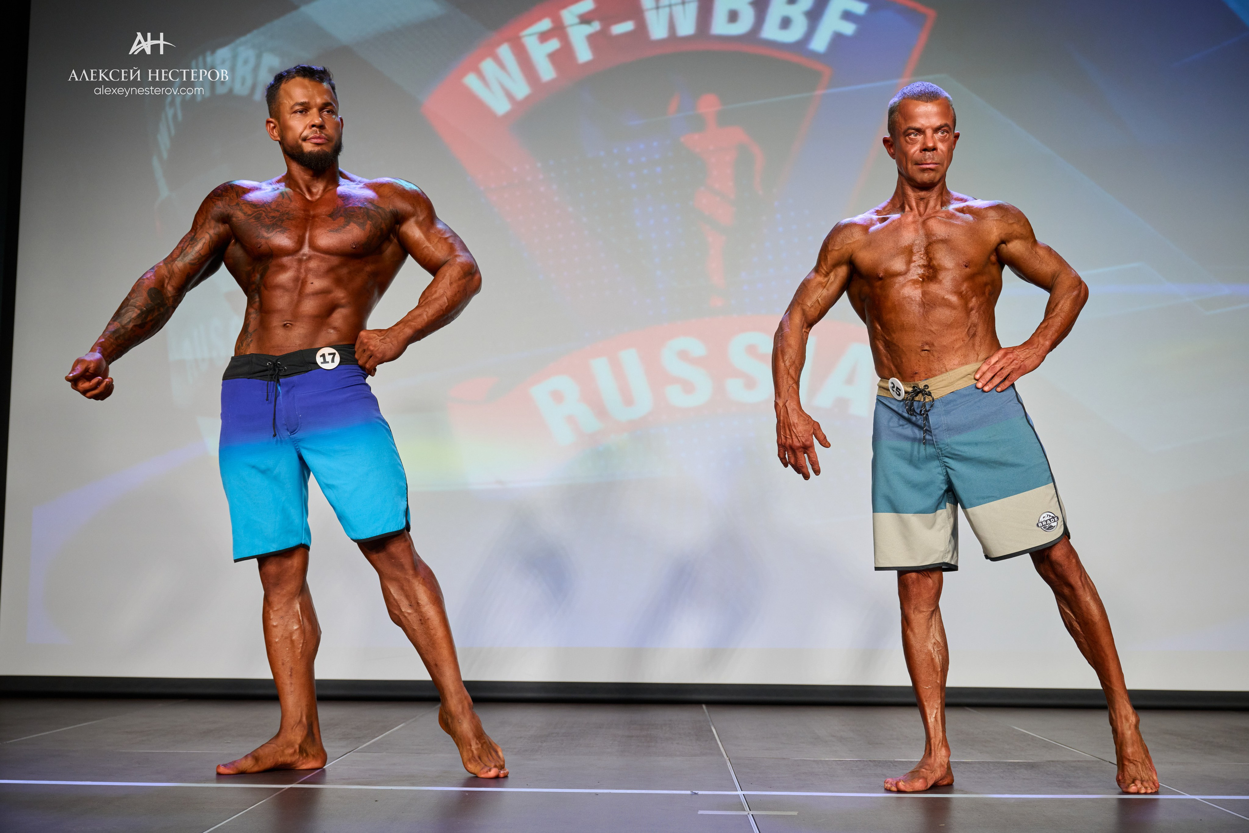 Фото с турнира «Прометей 2, WFF-WBBF Russia» 26 октября 2025. Спортивный фитнес фотограф Алексей Нестеров
