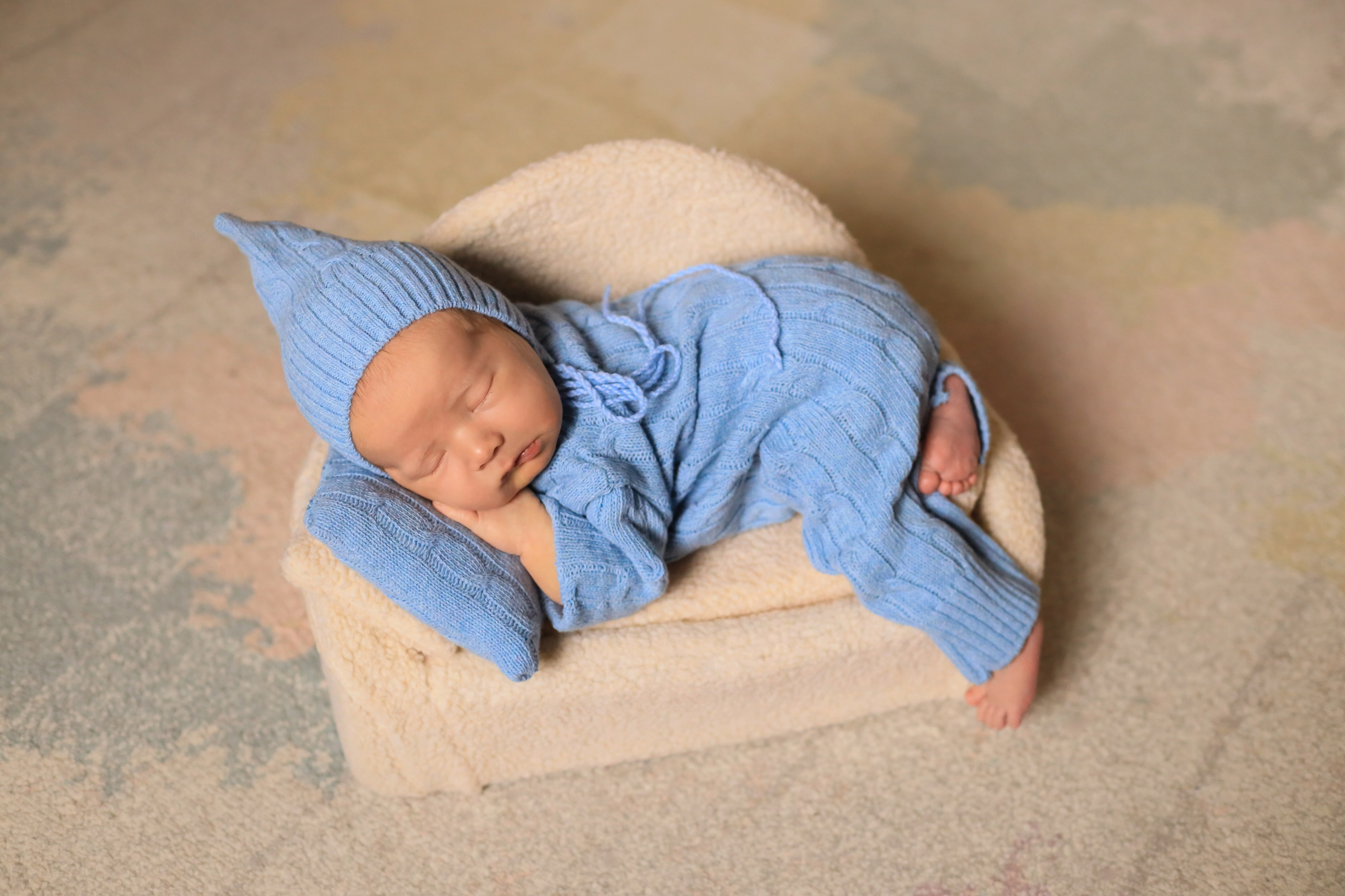 Илья 9 дней. Семейный фотограф и фотограф новорожденных в Санкт-Петербурге Алина Фе