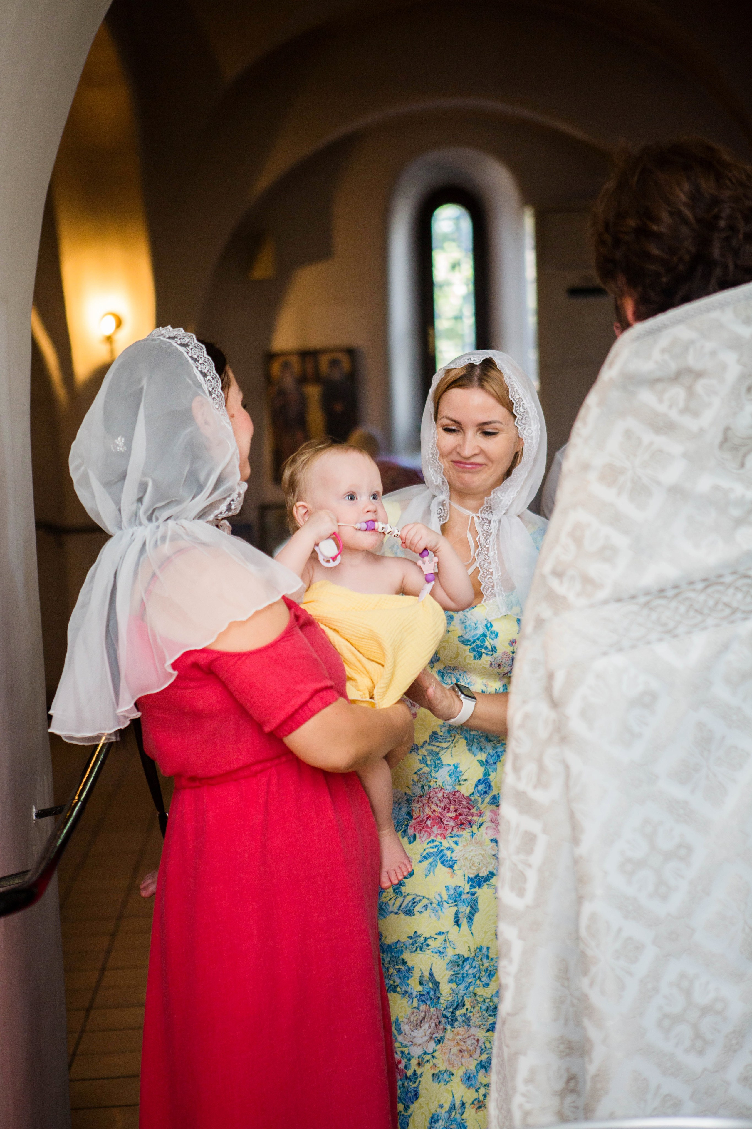 Крещение Феоны. Храм Воскресения Христова (Памирская). Свадебный семейный и детский фотограф в Краснодаре Карина Федоровская