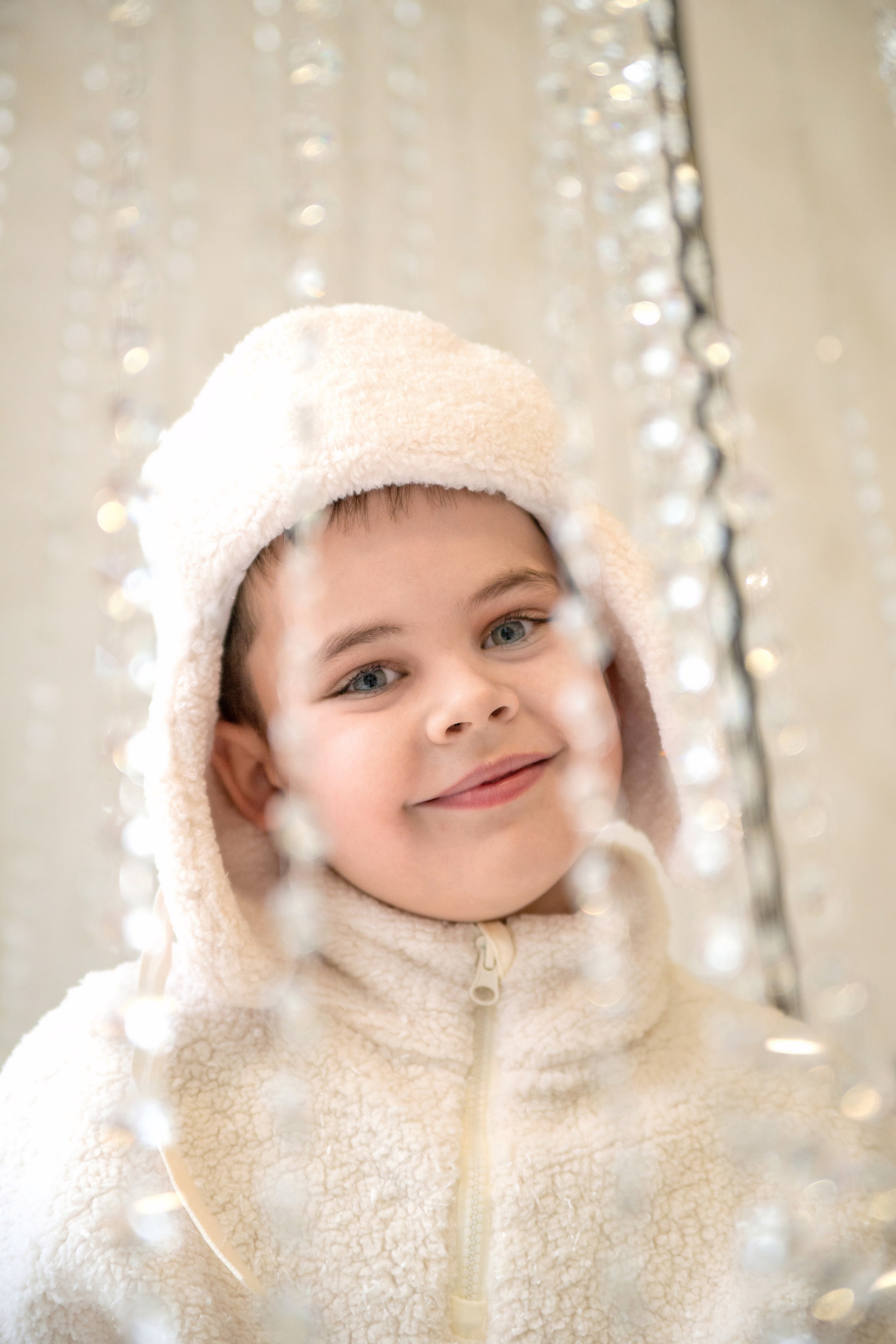 Дети в снежной студии. Фотограф и дизайнер в Москве Екатерина Лобачева