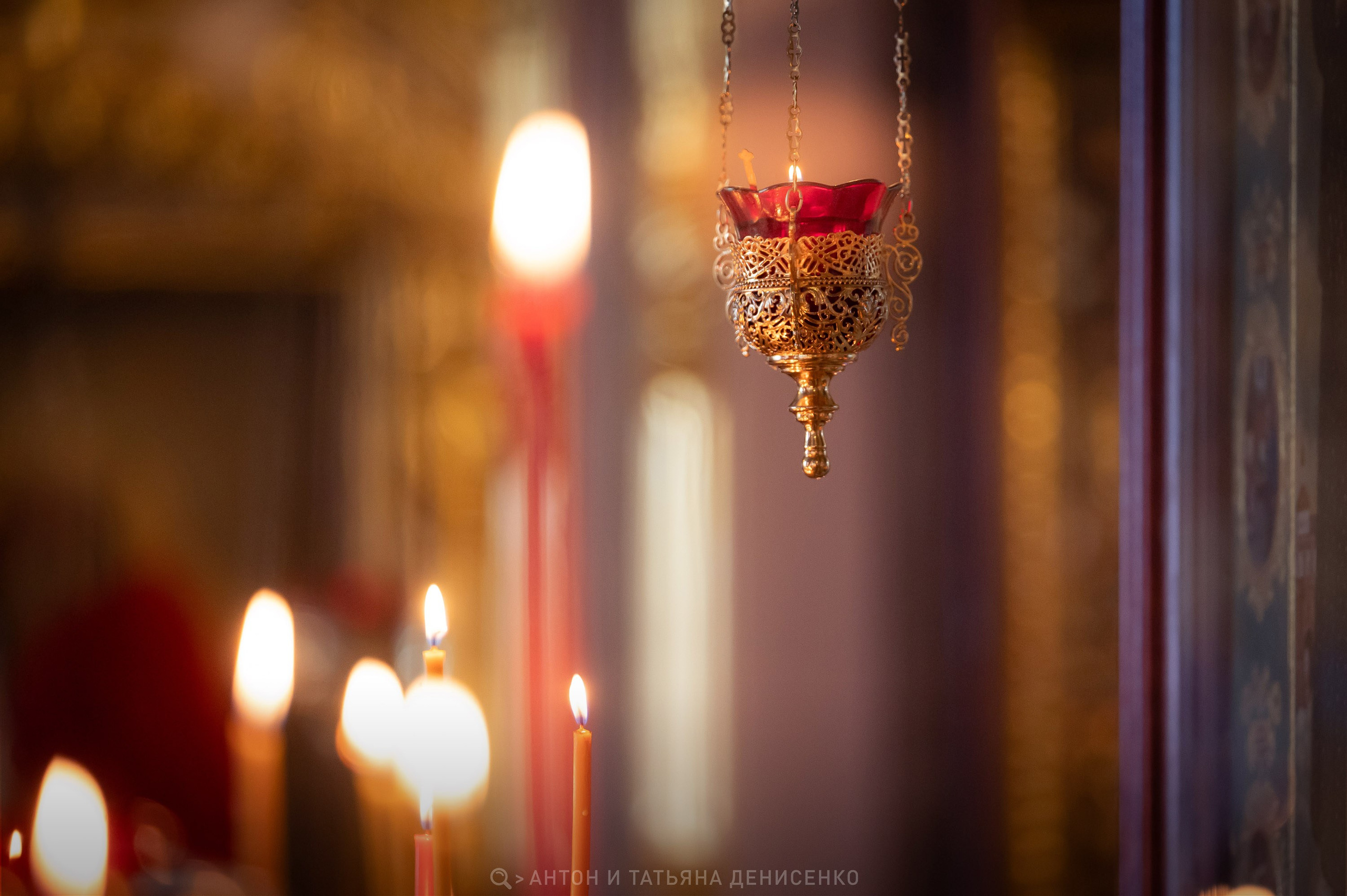 Храм Преображения Господня в Богородском. Антипасха. Антон и Татьяна Денисенко — В храме