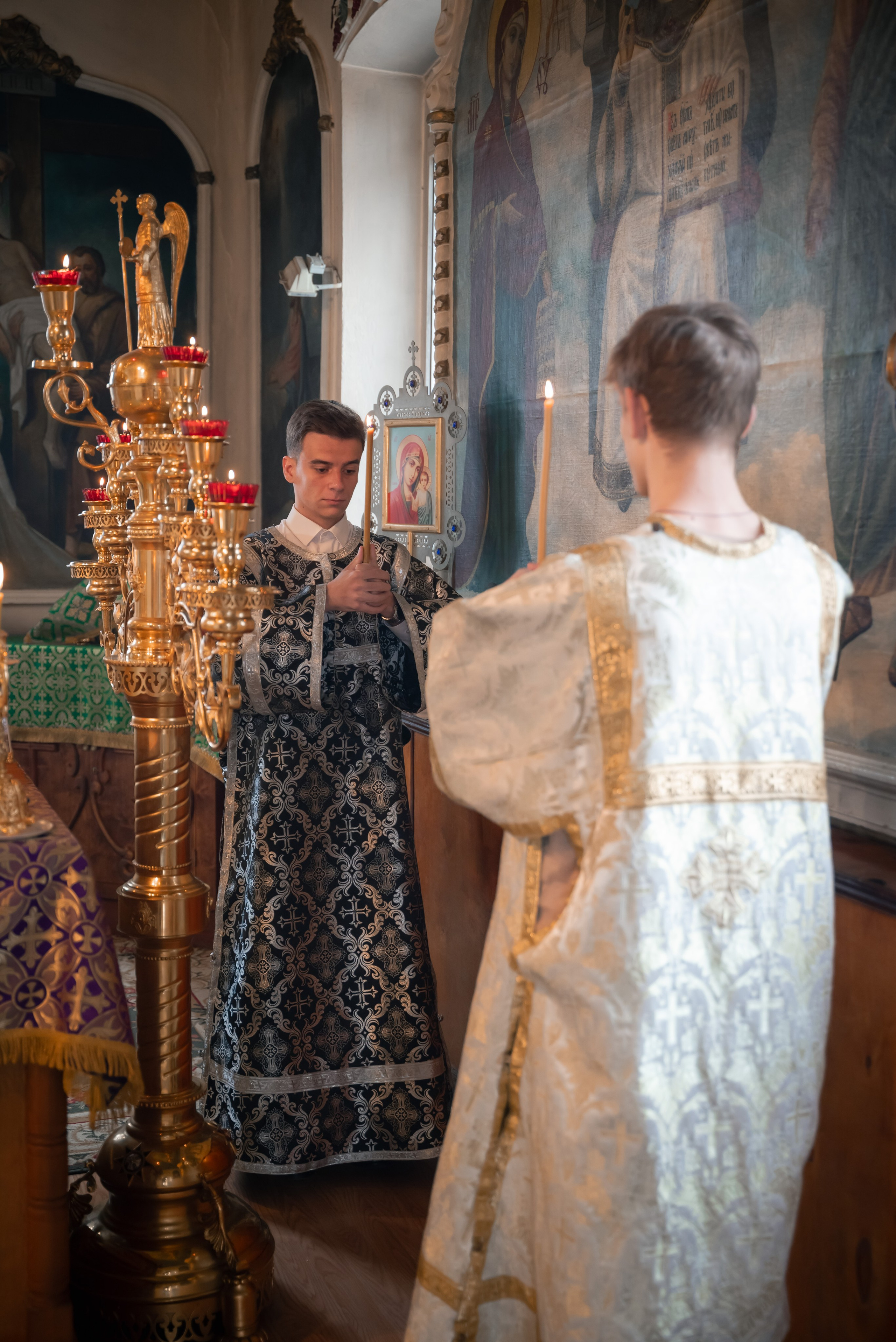 Вход Господень в Иерусалим — Храм свт. Николая Чудотворца, г. Зерноград. Антон и Татьяна Денисенко — В храме