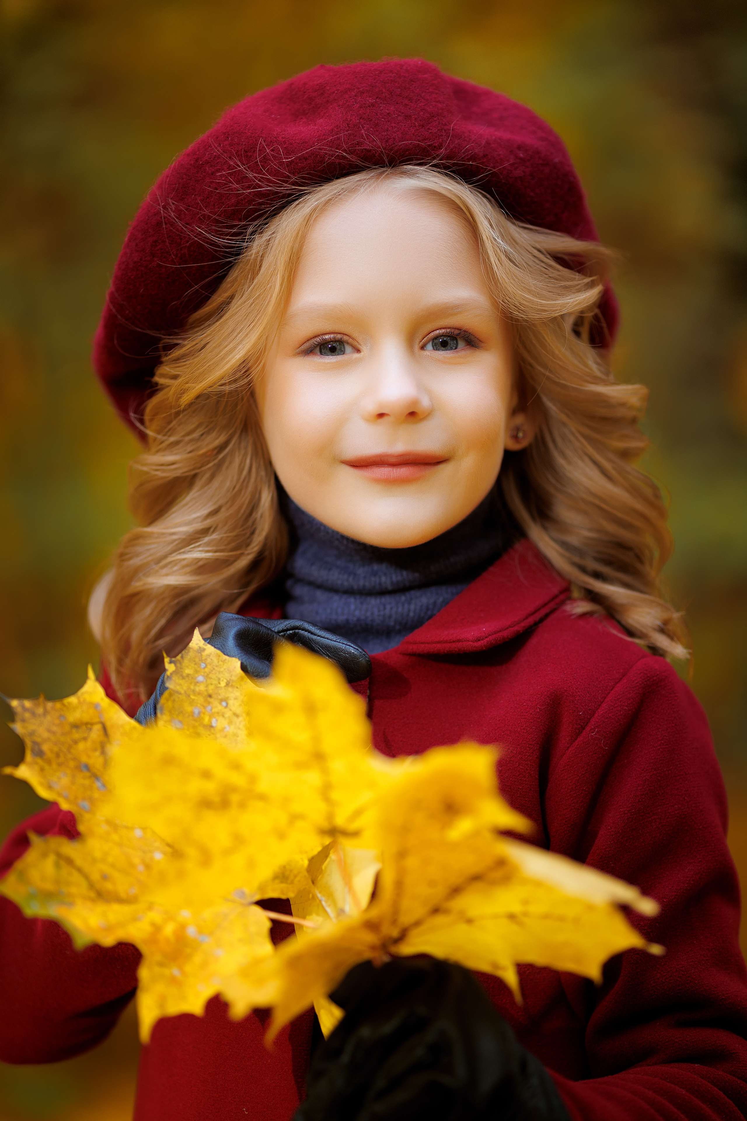 Осенняя фотосессия в парке