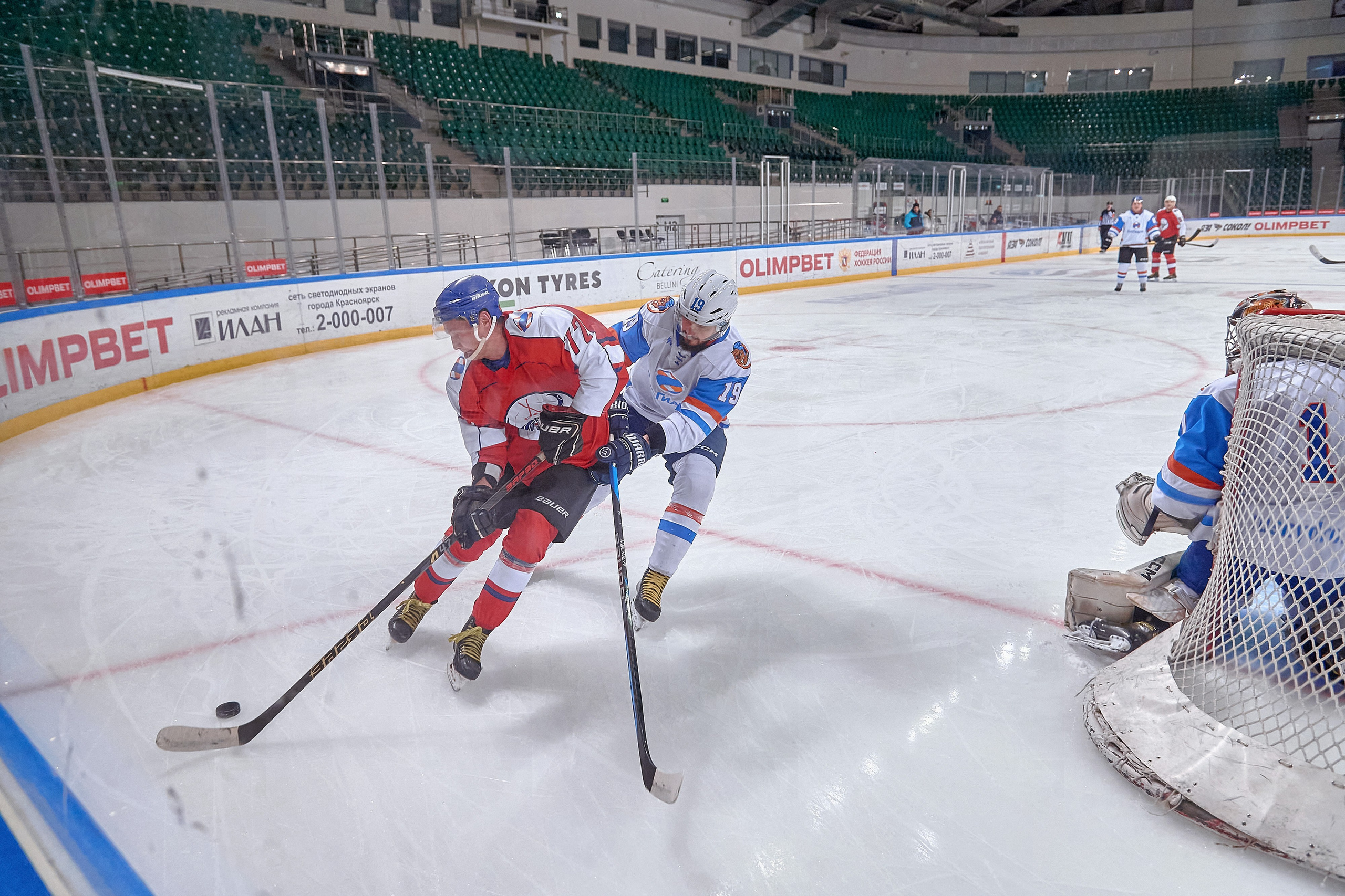 Платинум Арена — Хоккей — РусГидро. Фотограф Яковлев Роман — Красноярск