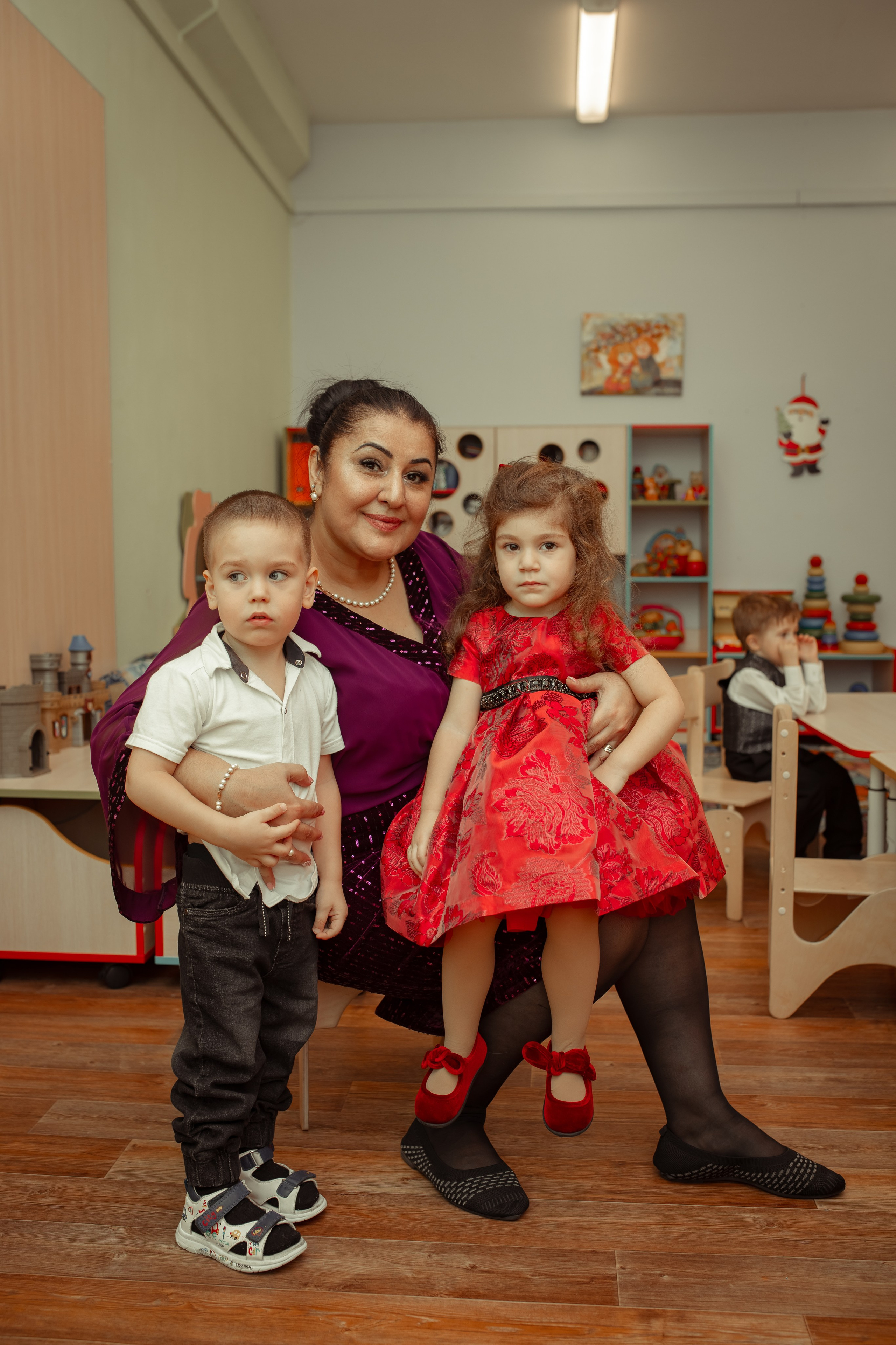 Новогодний утренник в детском саду. Семейный и детский фотограф в Москве Дорогова Екатерина