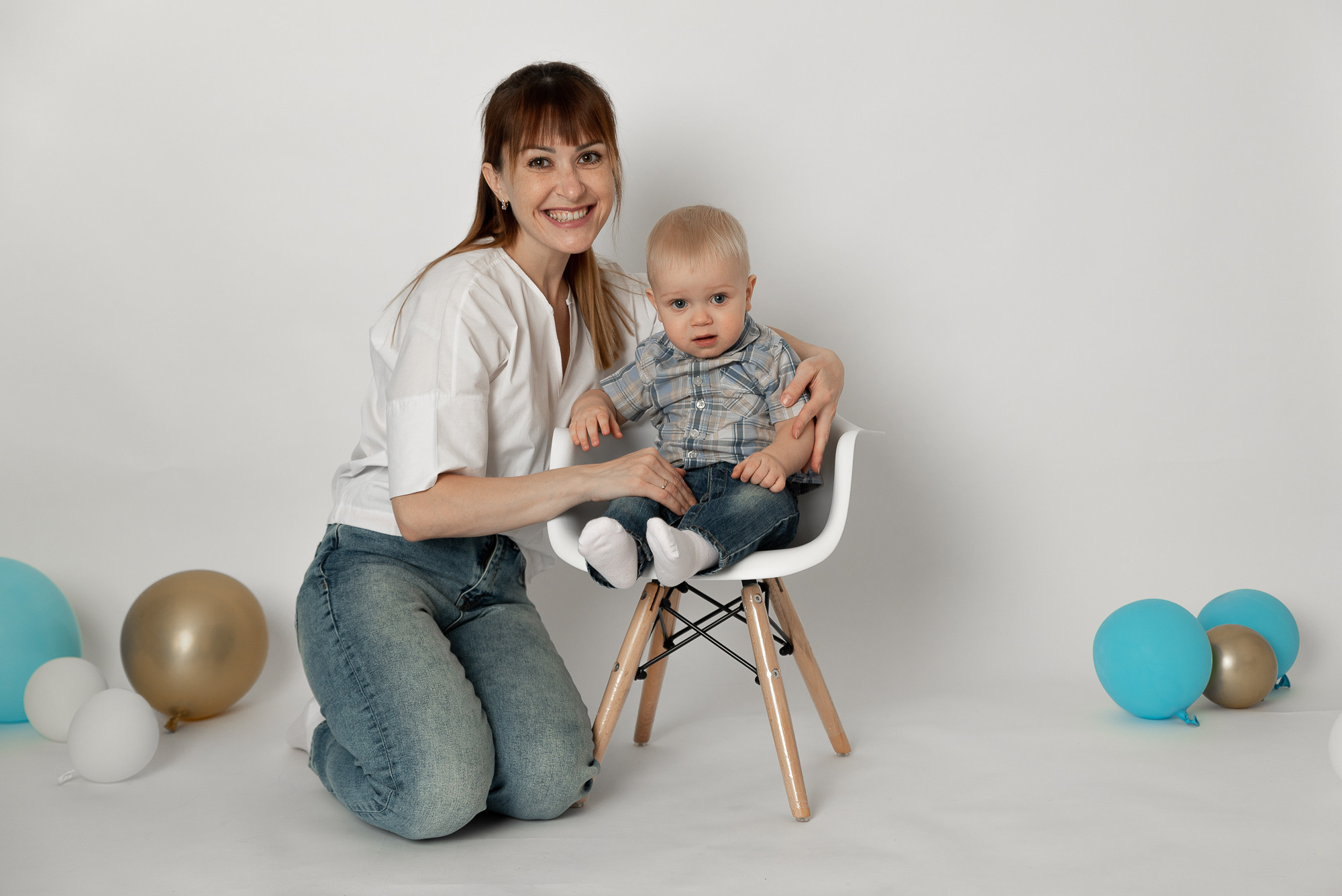 Первый День рождения. Фотограф новорожденных в Нижневартовске Лара Курдюкова