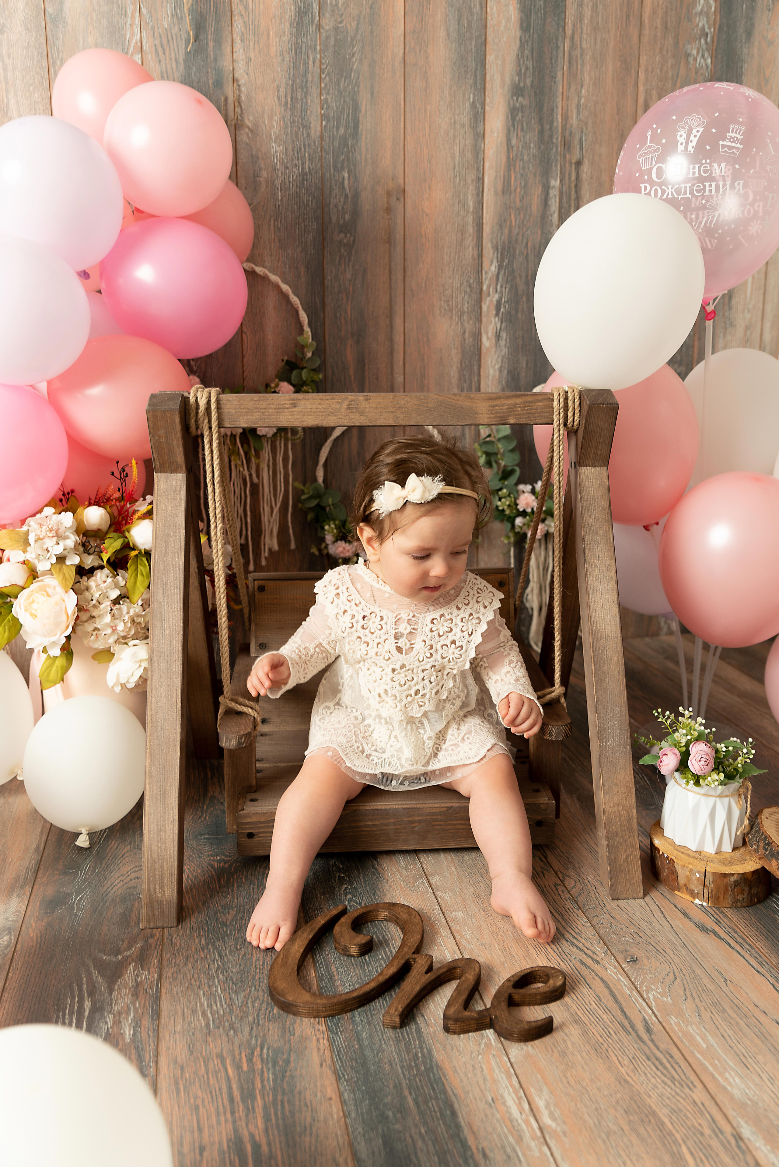 Первый День рождения. Фотограф новорожденных в Нижневартовске Лара Курдюкова