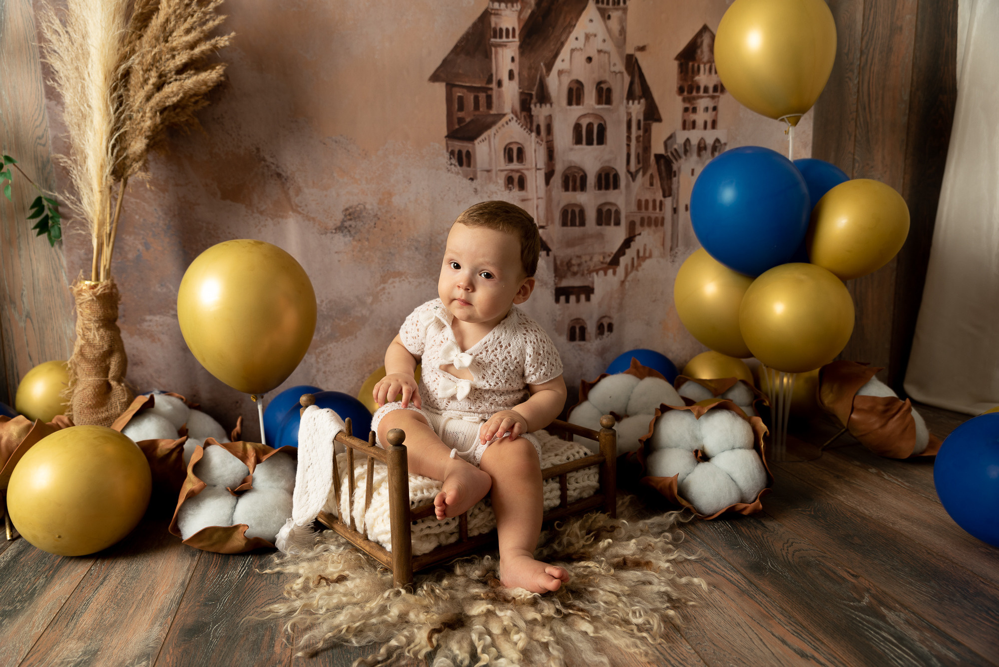 Первый годик малыша Алихана. Фотограф новорожденных в Нижневартовске Лара Курдюкова