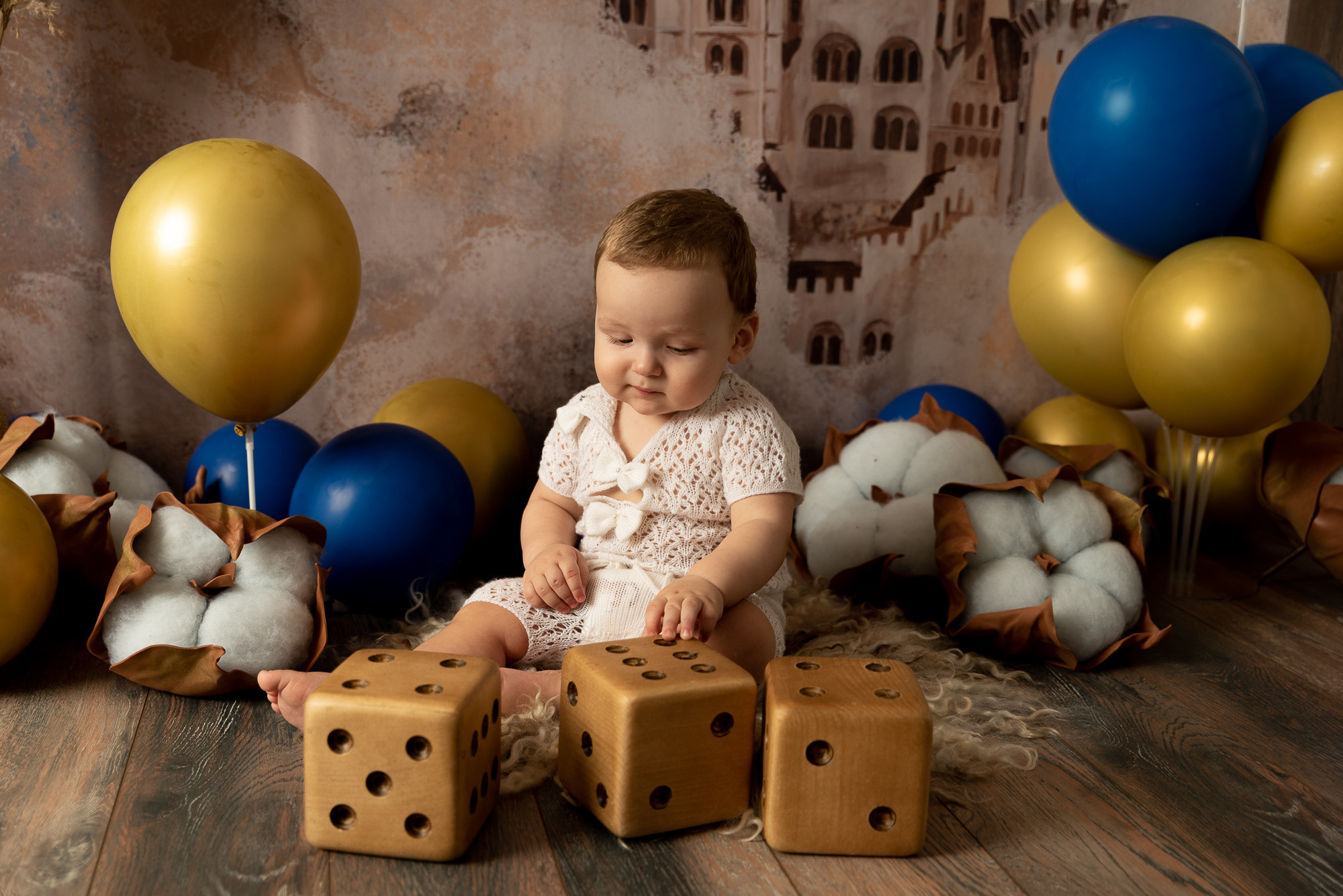 Первый годик малыша Алихана. Фотограф новорожденных в Нижневартовске Лара Курдюкова