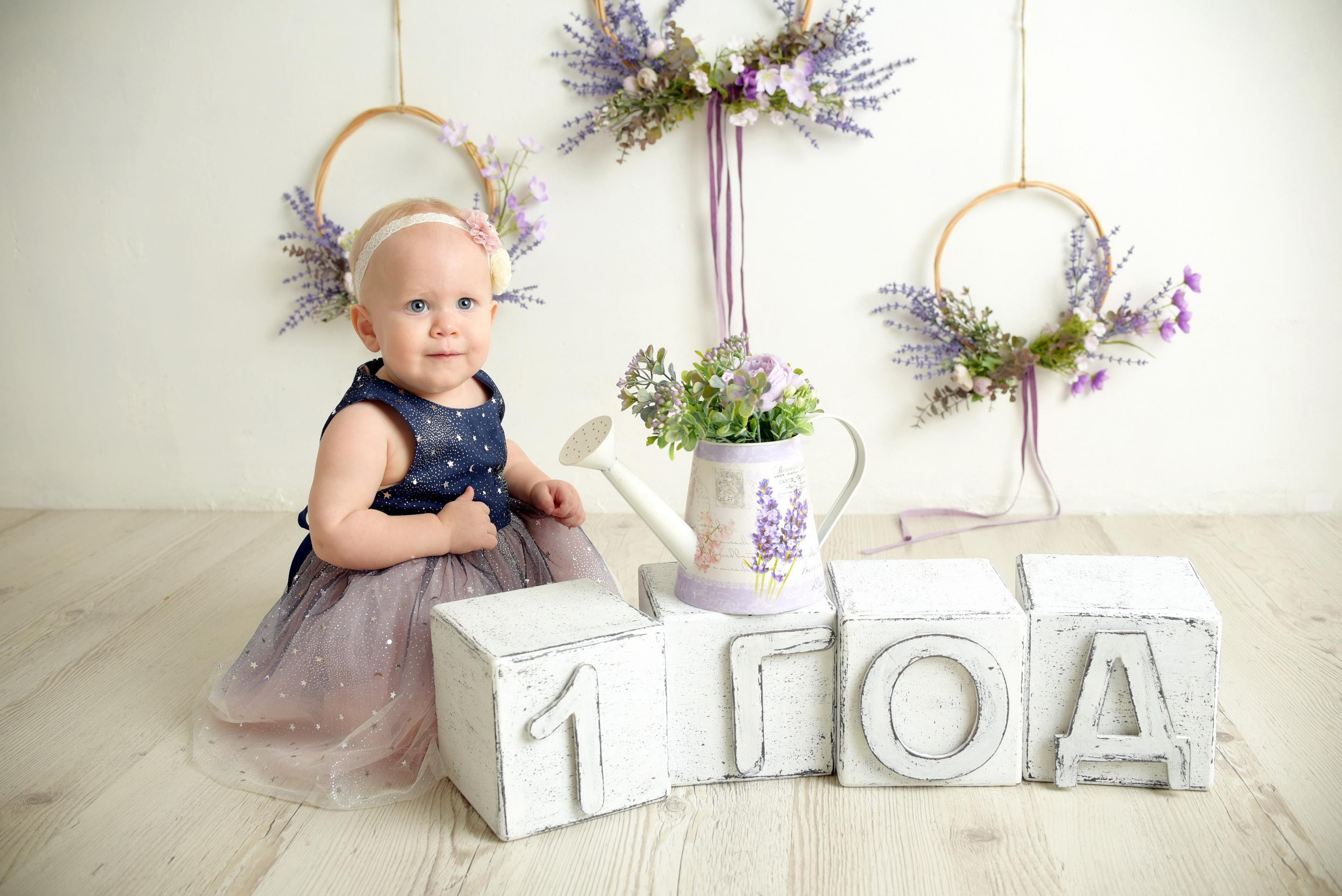 Первый День рождения. Фотограф новорожденных в Нижневартовске Лара Курдюкова